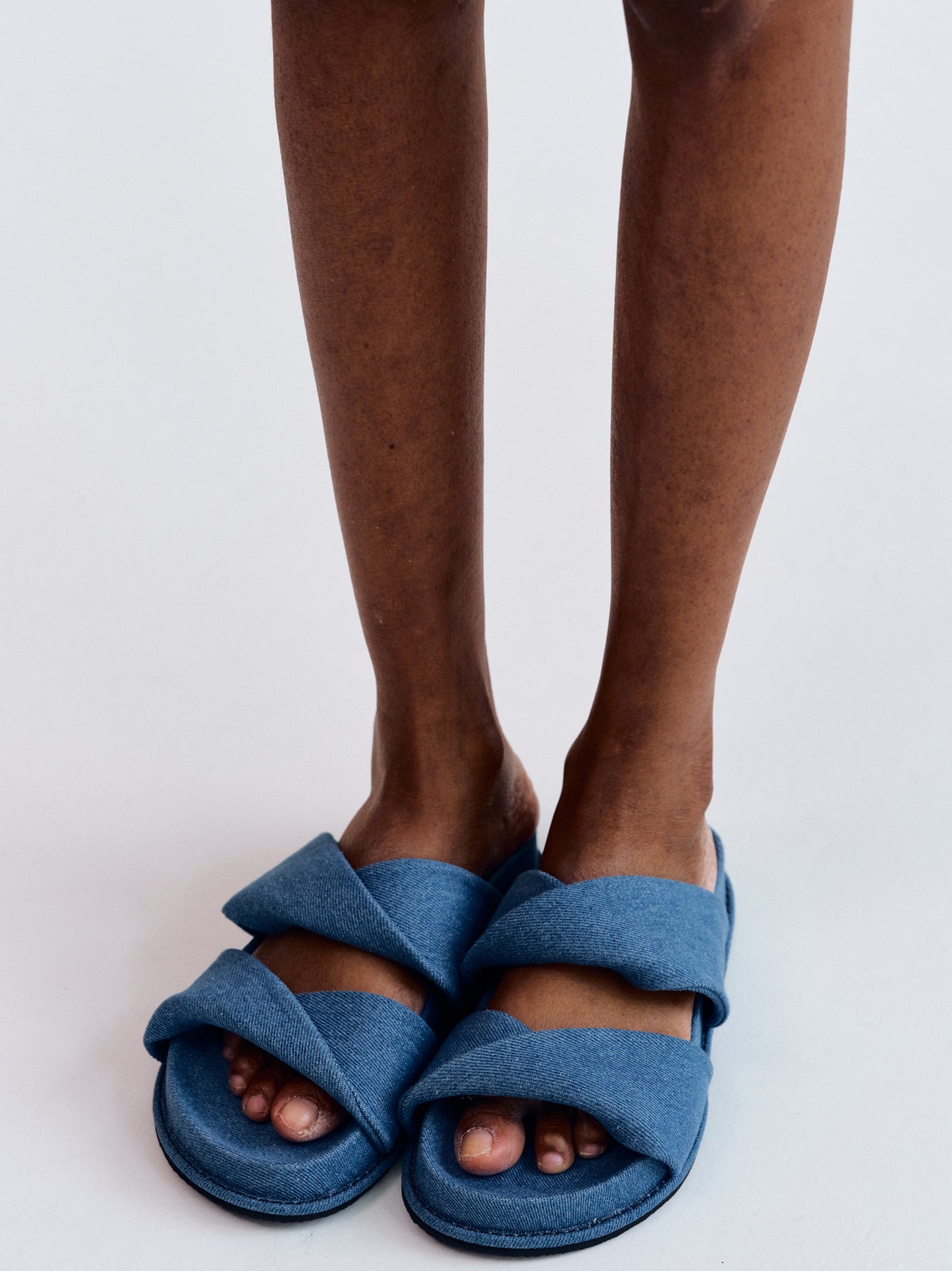 Swirl Slides, Denim