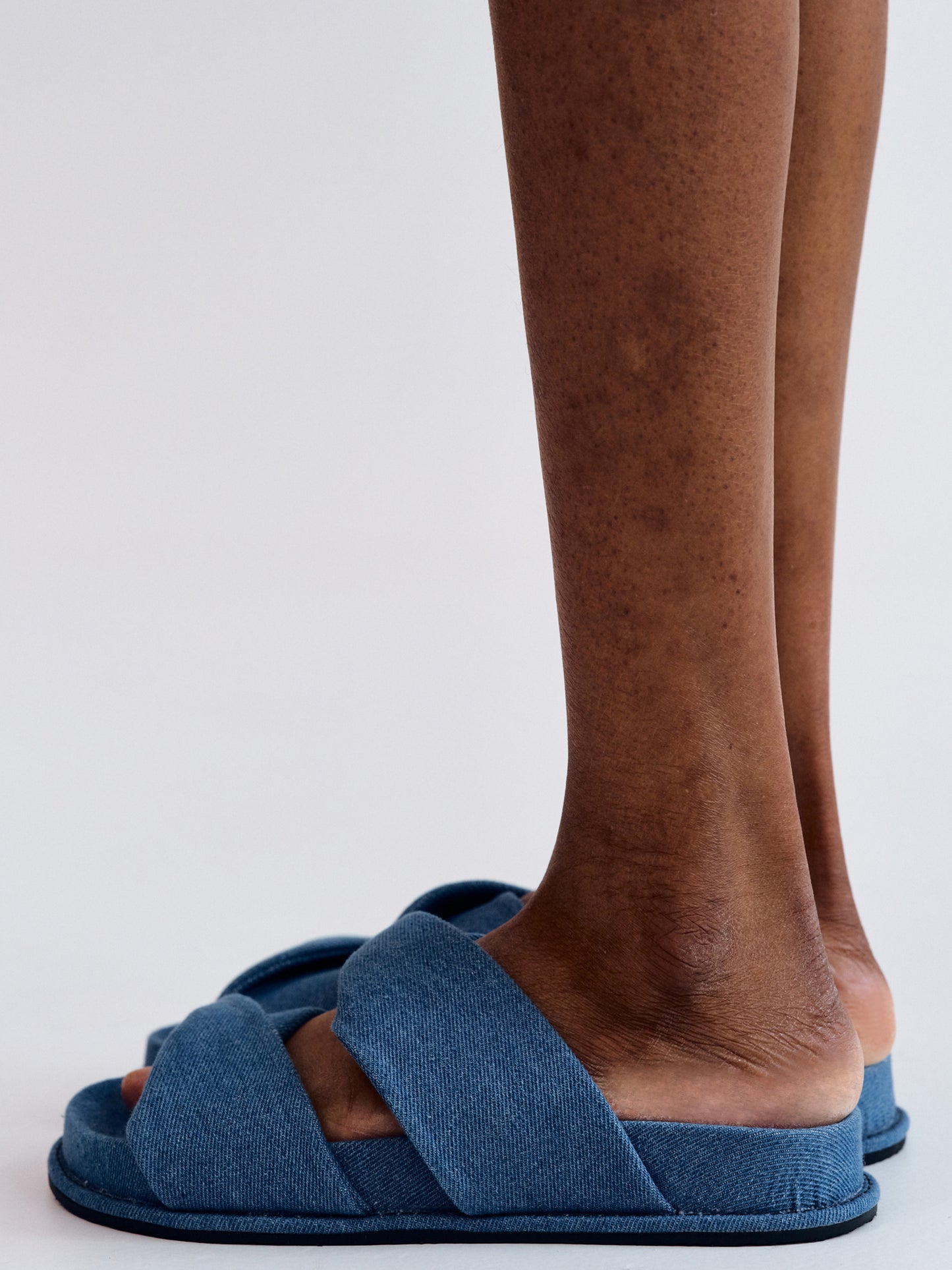 Swirl Slides, Denim
