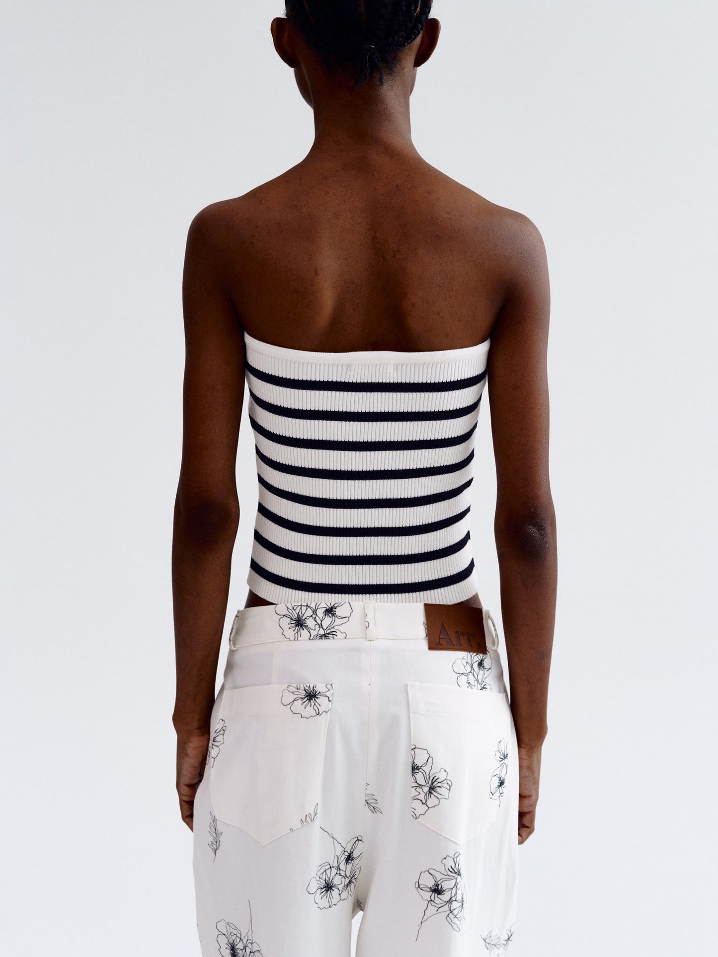 Sweetheart Compact Top, Navy