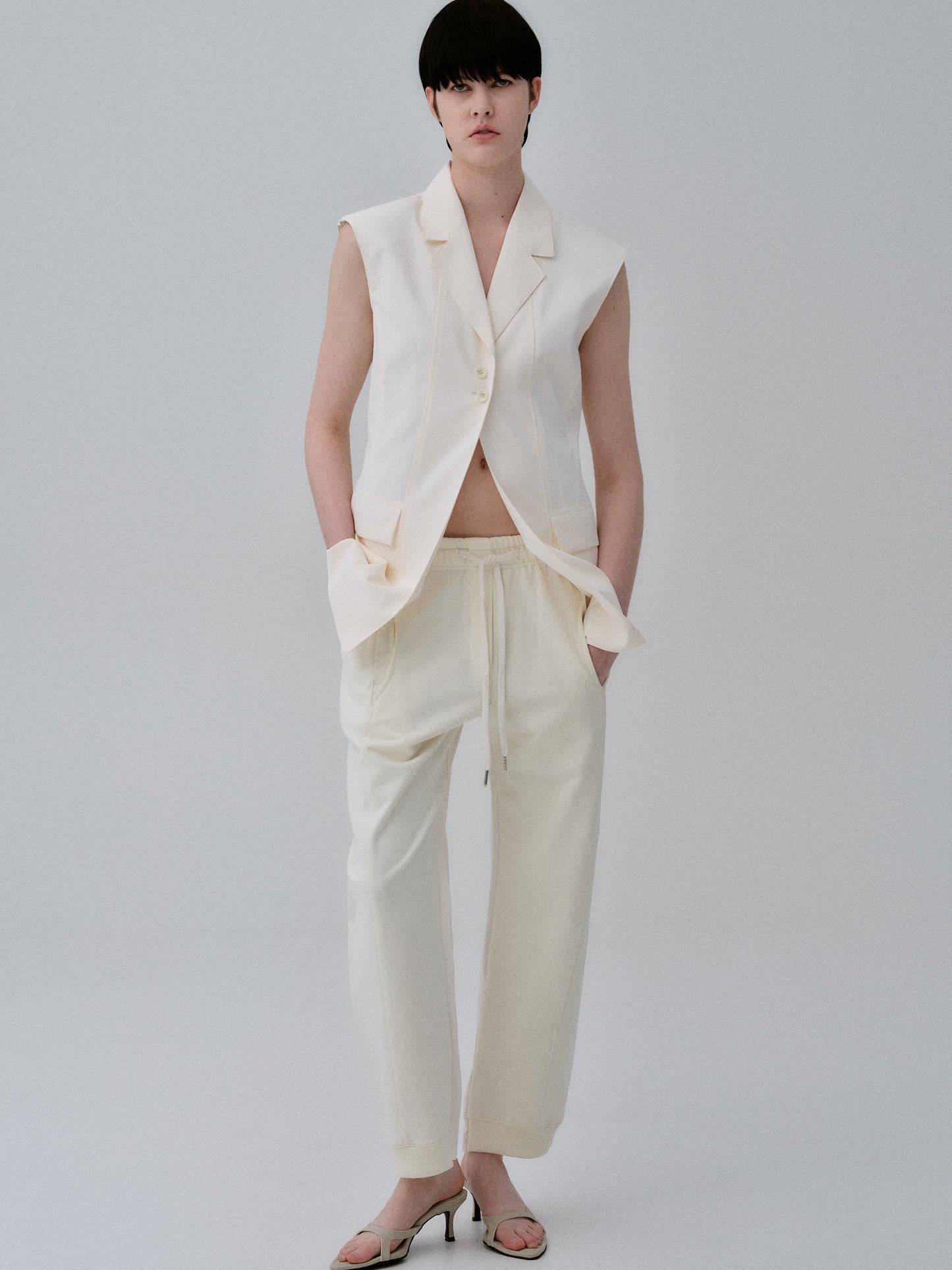 Lounge Suit Pants, Ivory