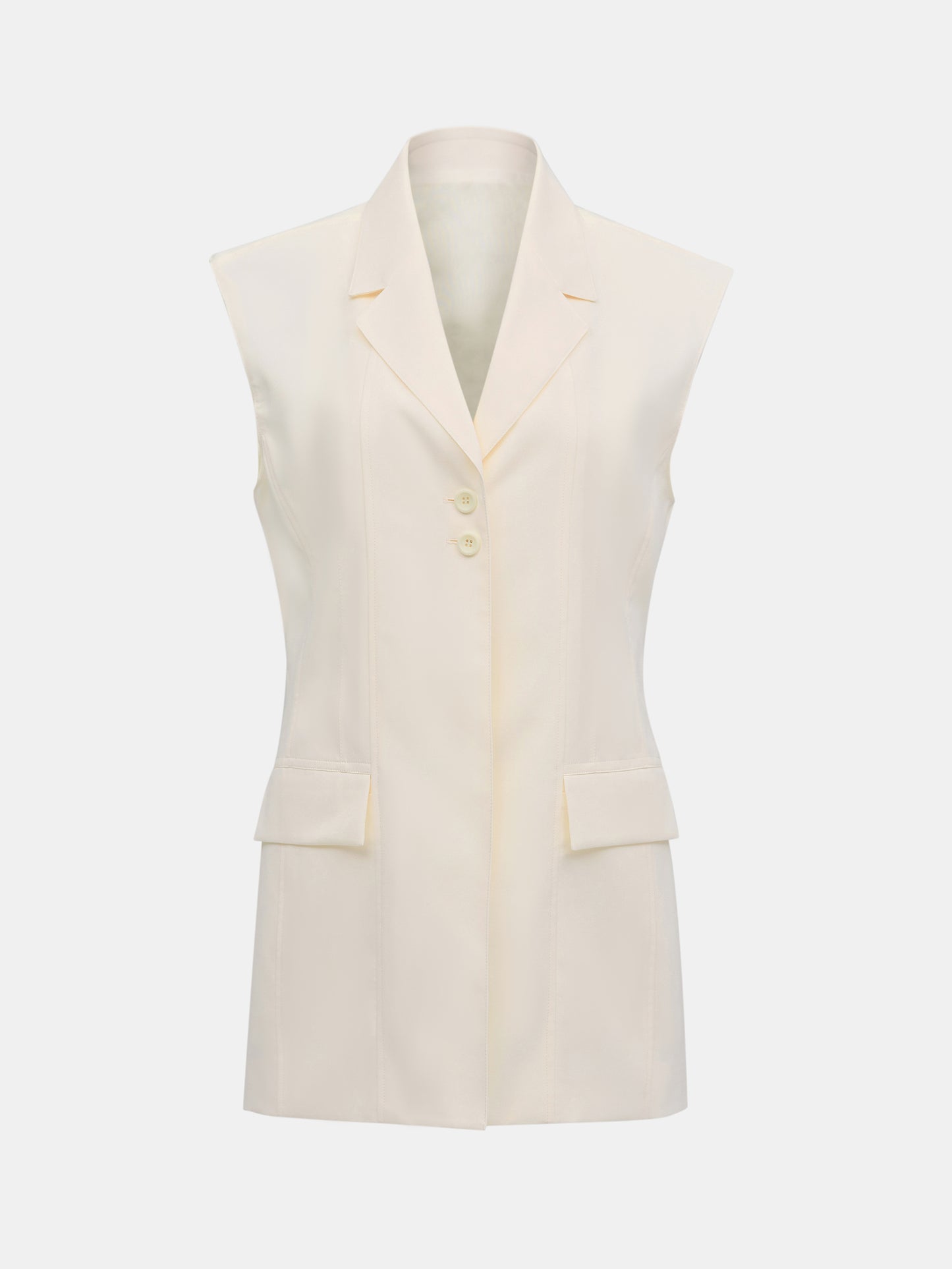 Lounge Suit Vest, Ivory