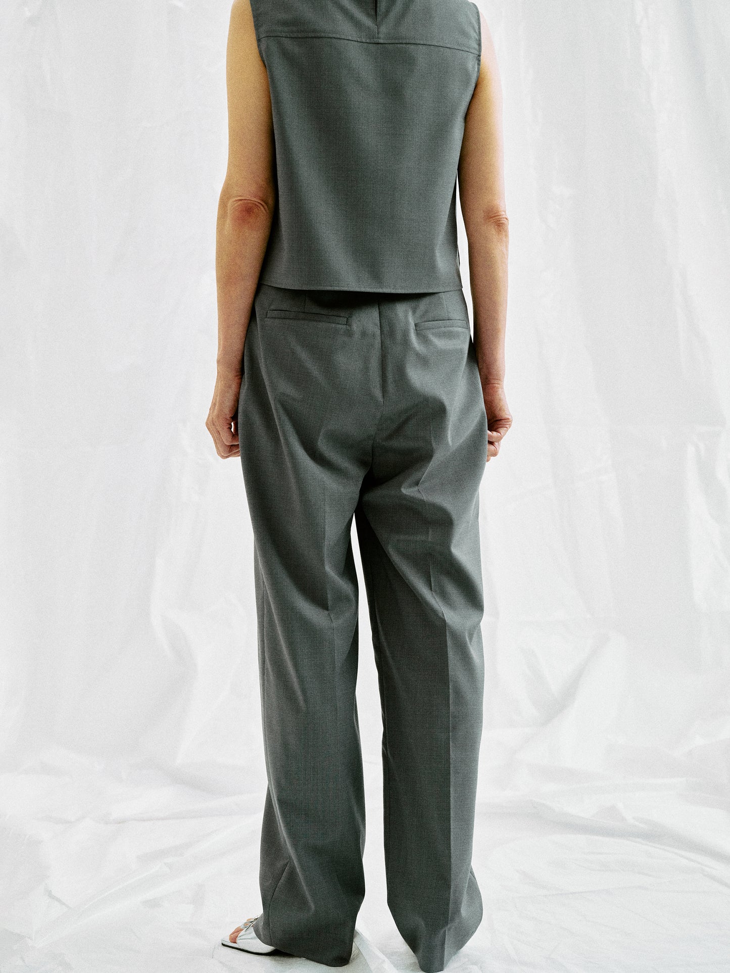 Twill Suit Trousers, Anchor