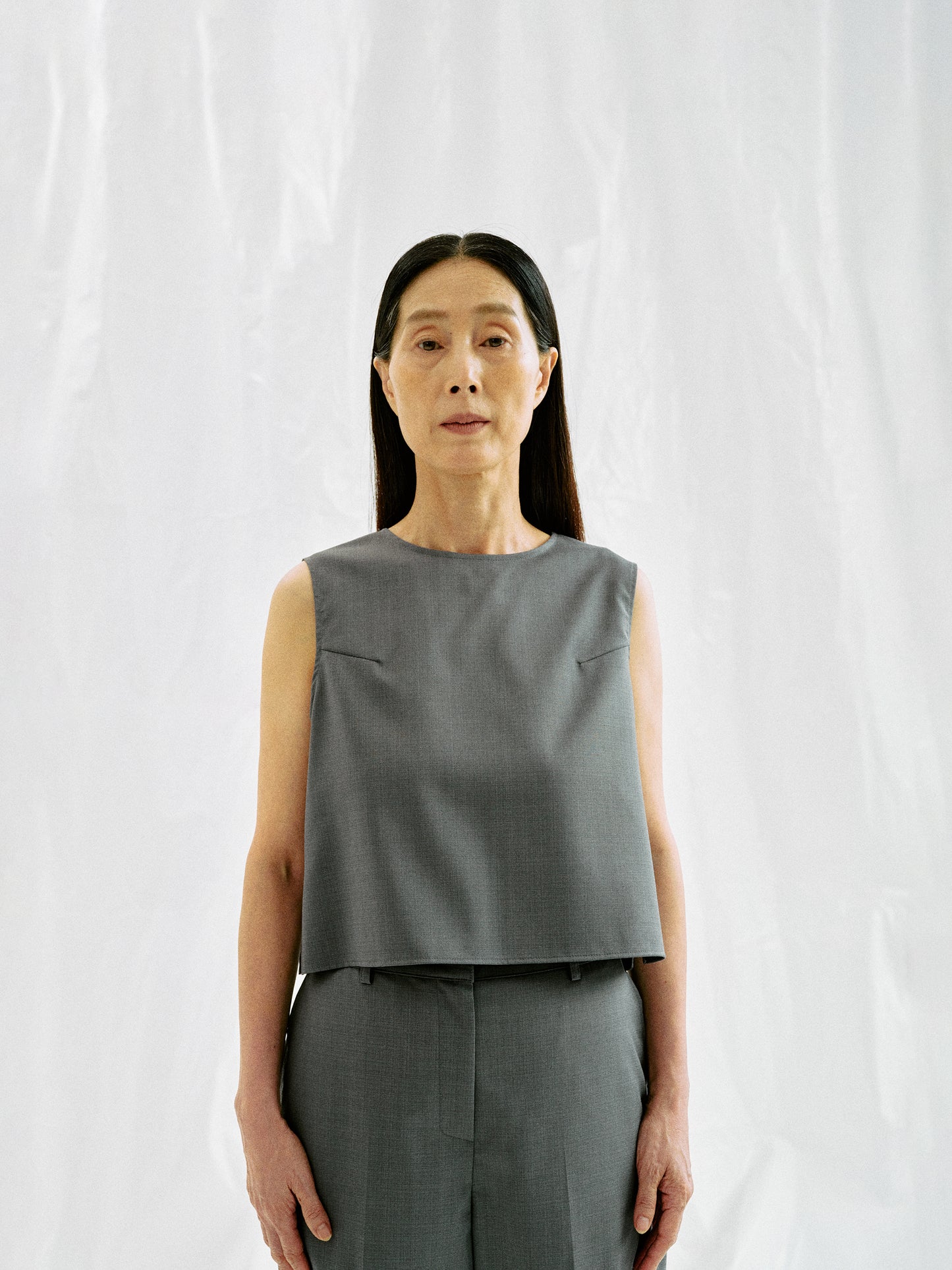 Sleeveless Suit Top, Anchor