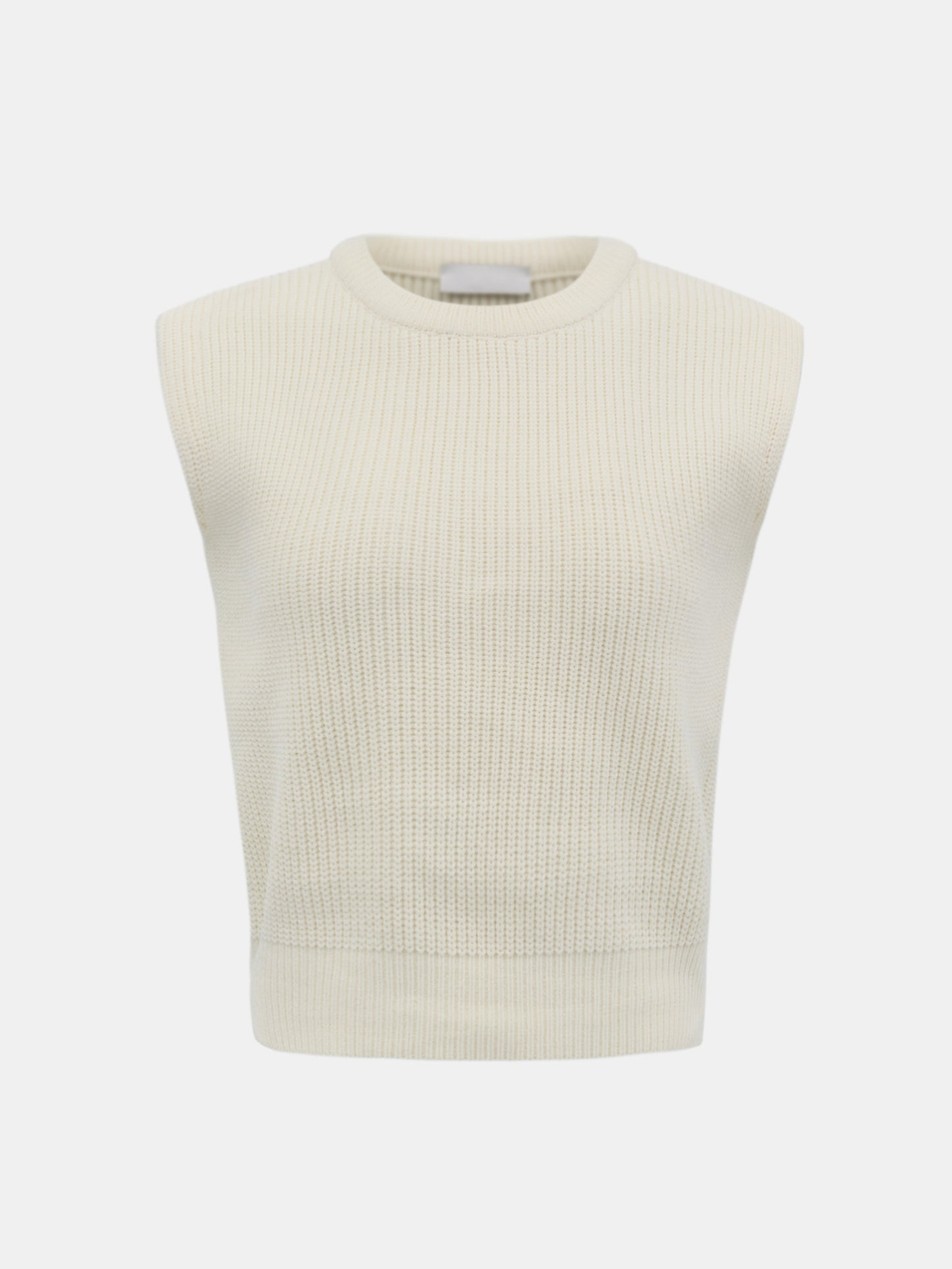 Cap Sleeve Knit Top, Ivory