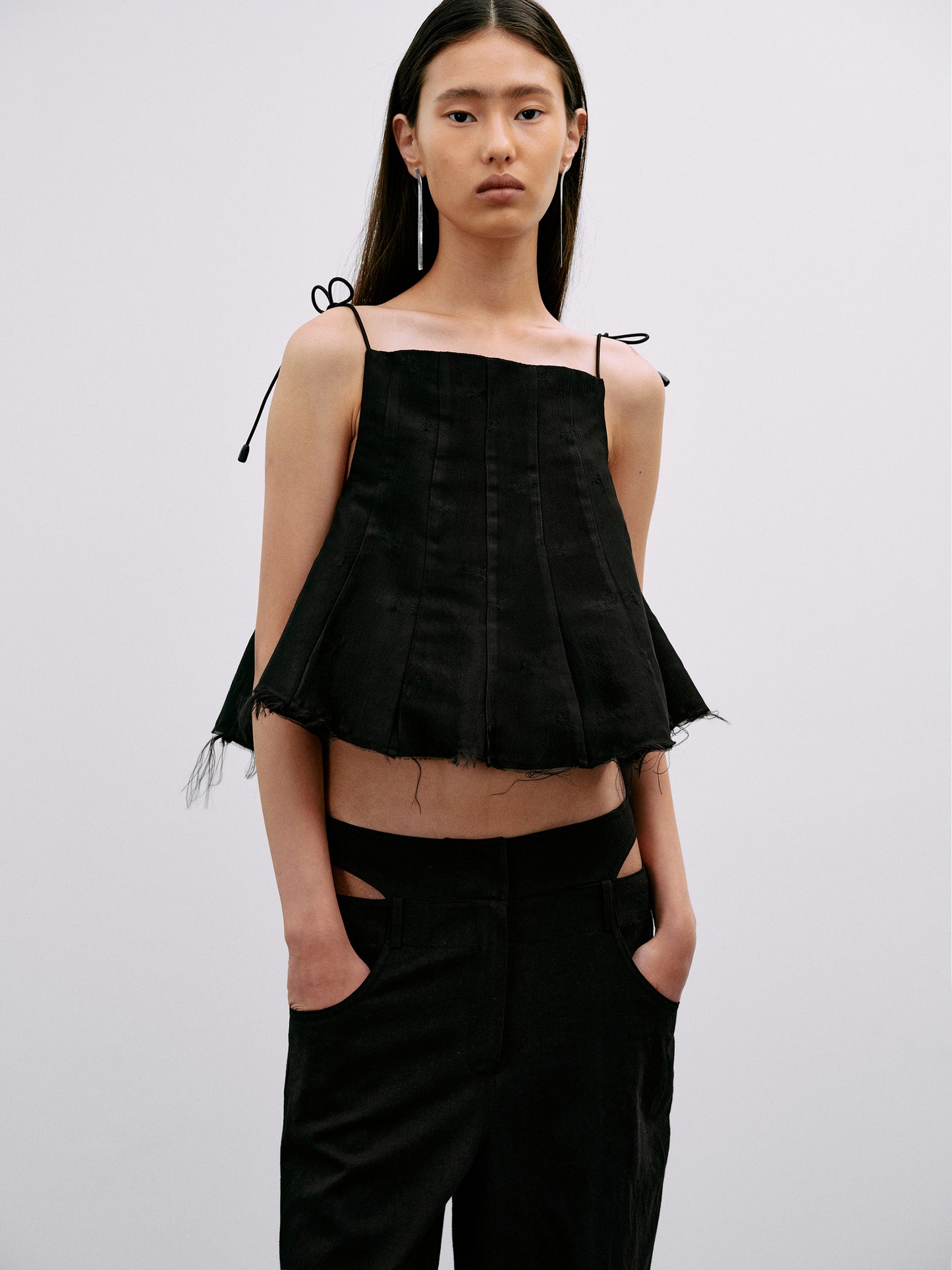 Extra Flared Camisole, Black