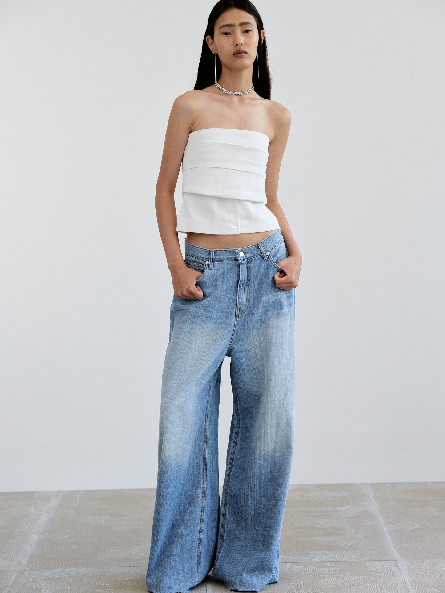 Oversized Jeans, Blue