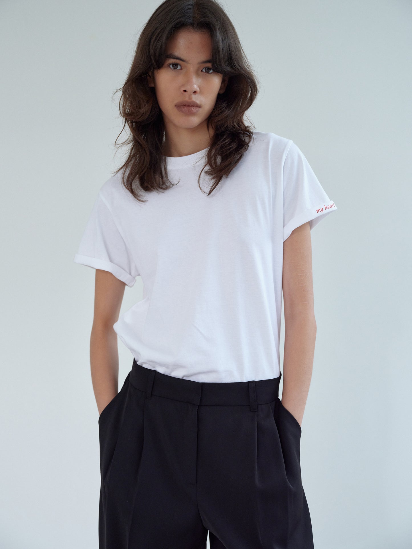 Lettering T-Shirt, White