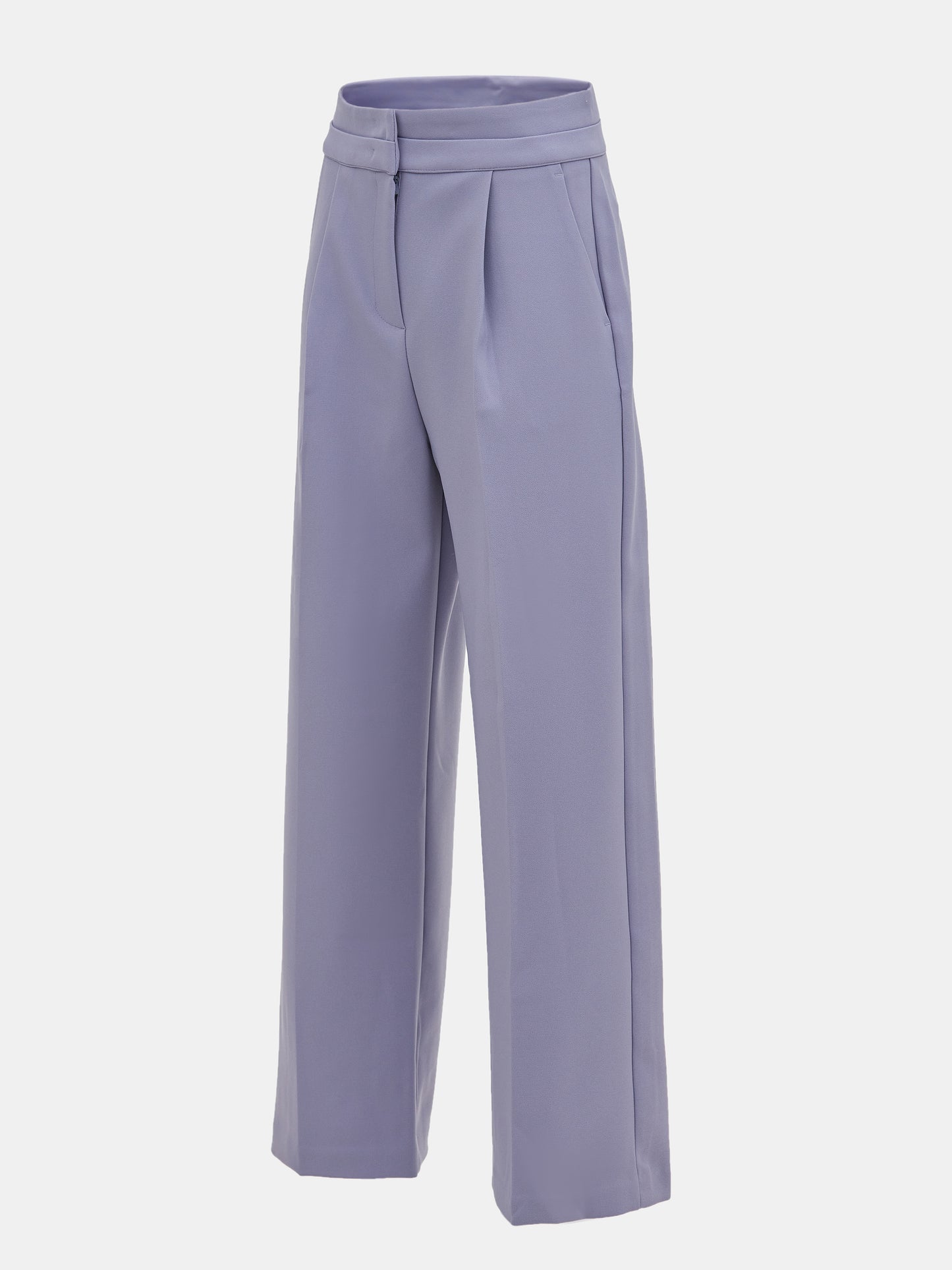 Double-Waistline Trousers, Orchid