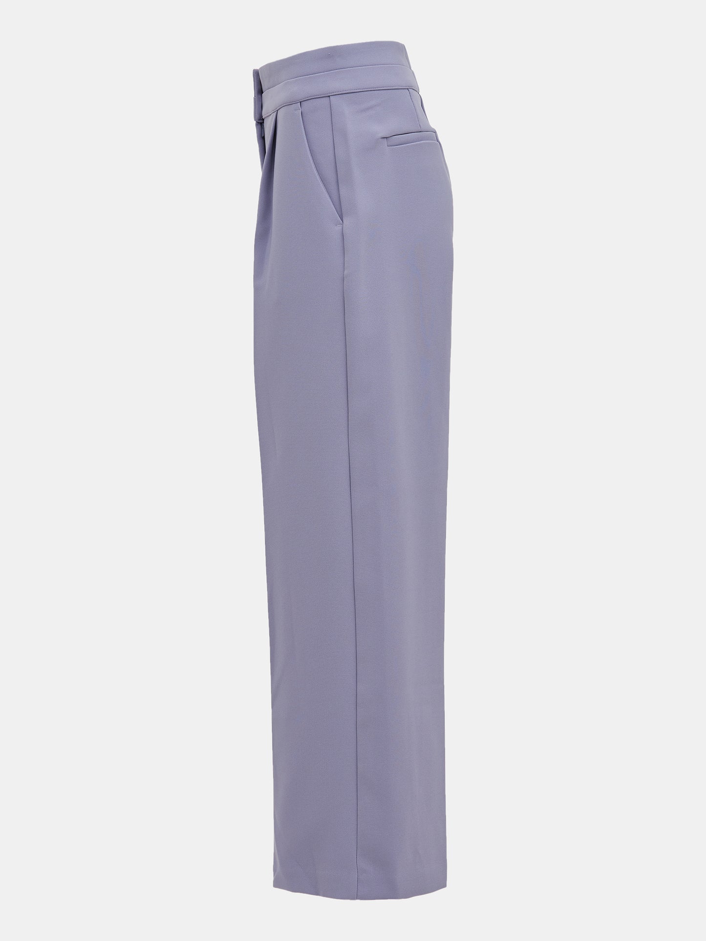 Double-Waistline Trousers, Orchid