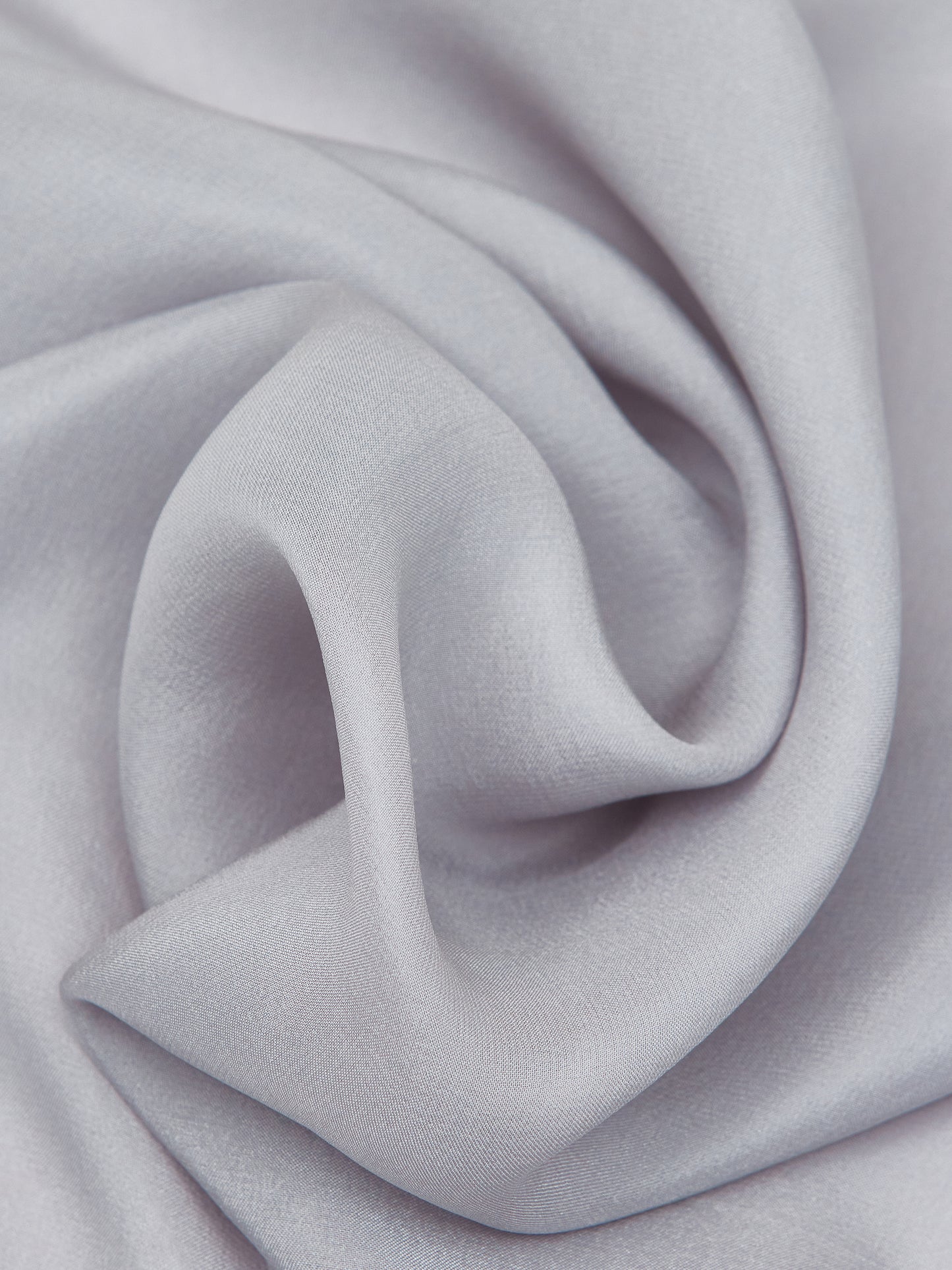 Solid Silk Scarf, Mist Grey