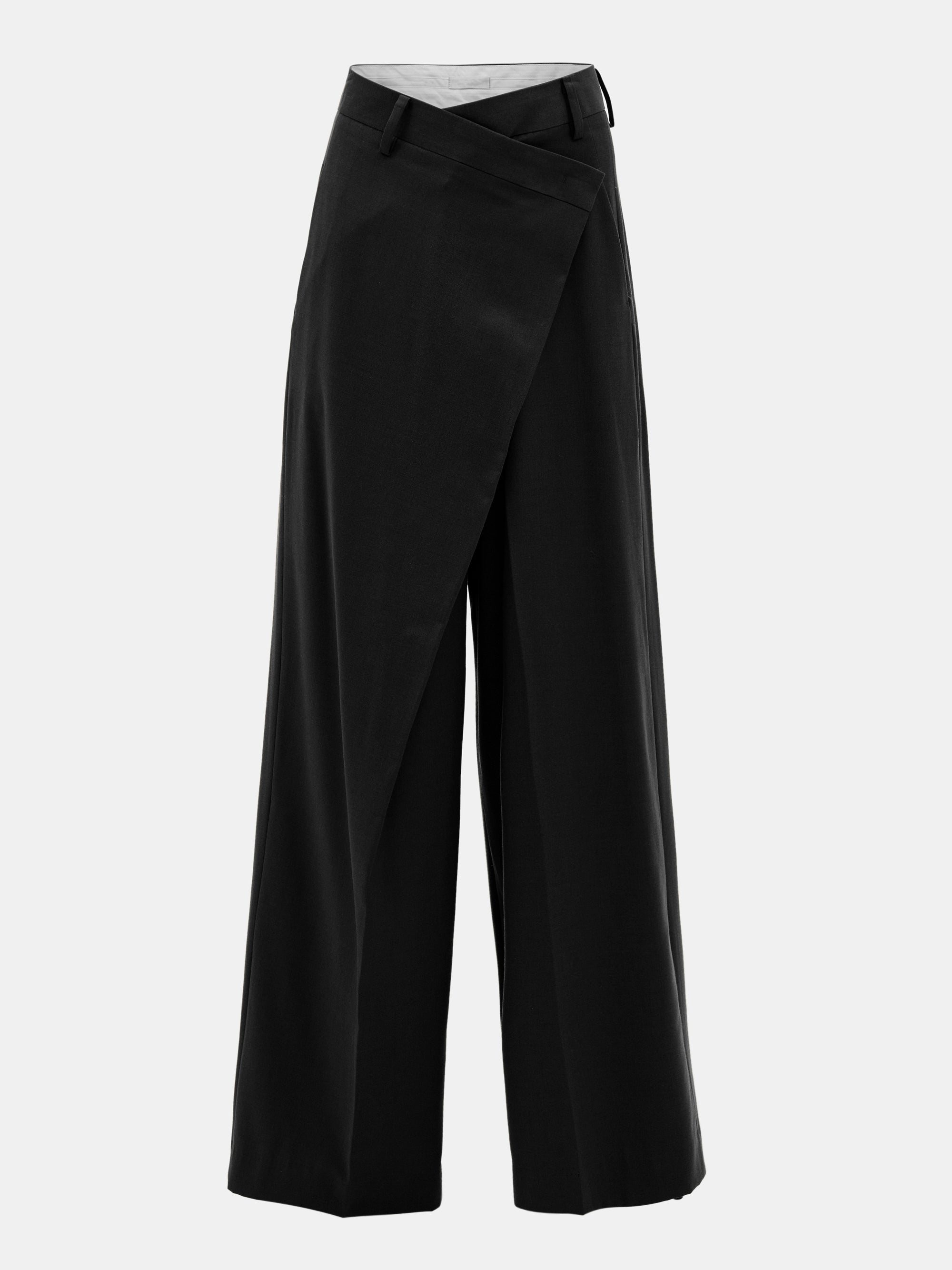 Rennert Criss Cross Trousers, Black