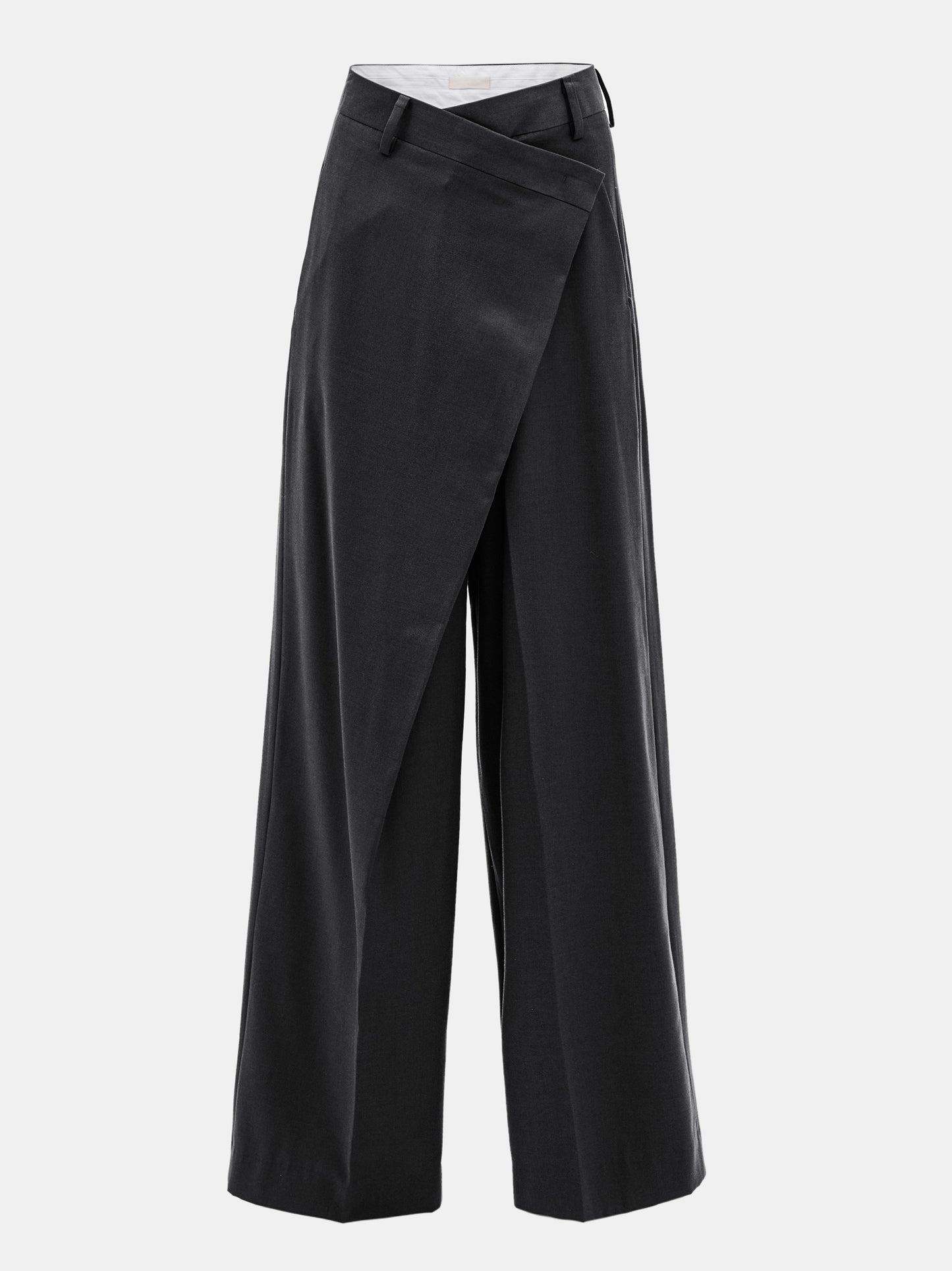 (Pre-order) Rennert Criss Cross Trousers, Charcoal