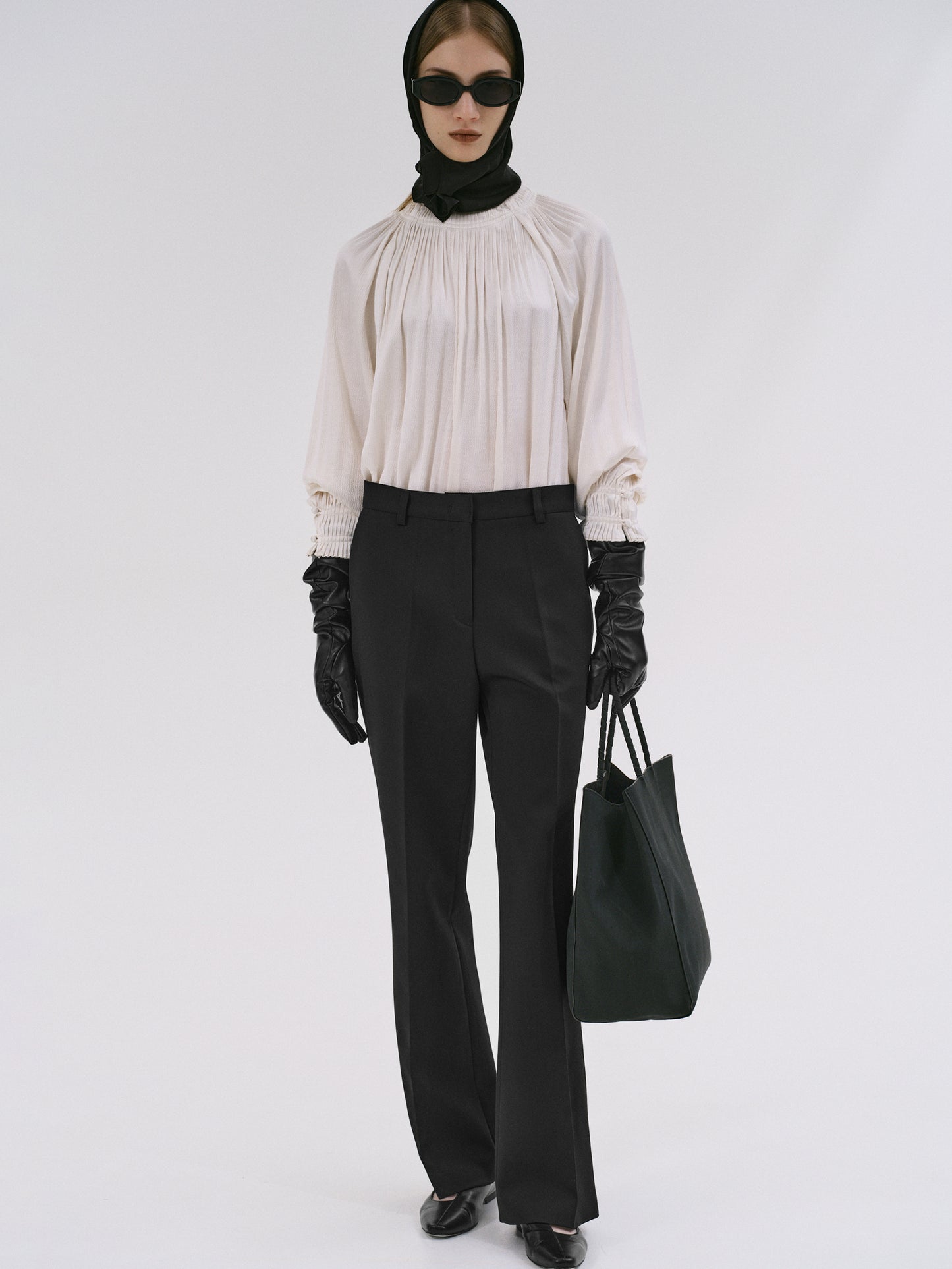 Signature Slim Trousers, Black