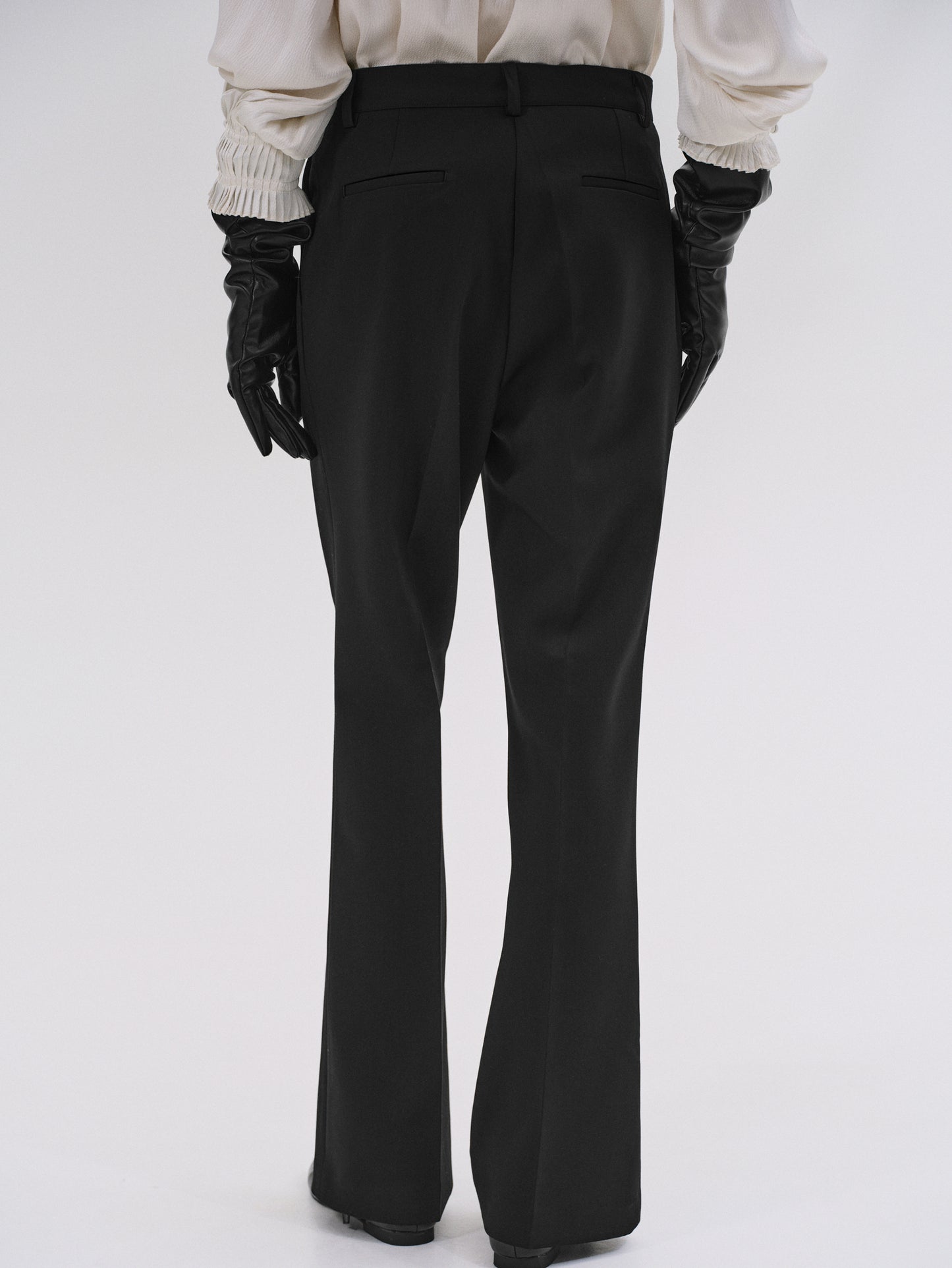 Signature Slim Trousers, Black