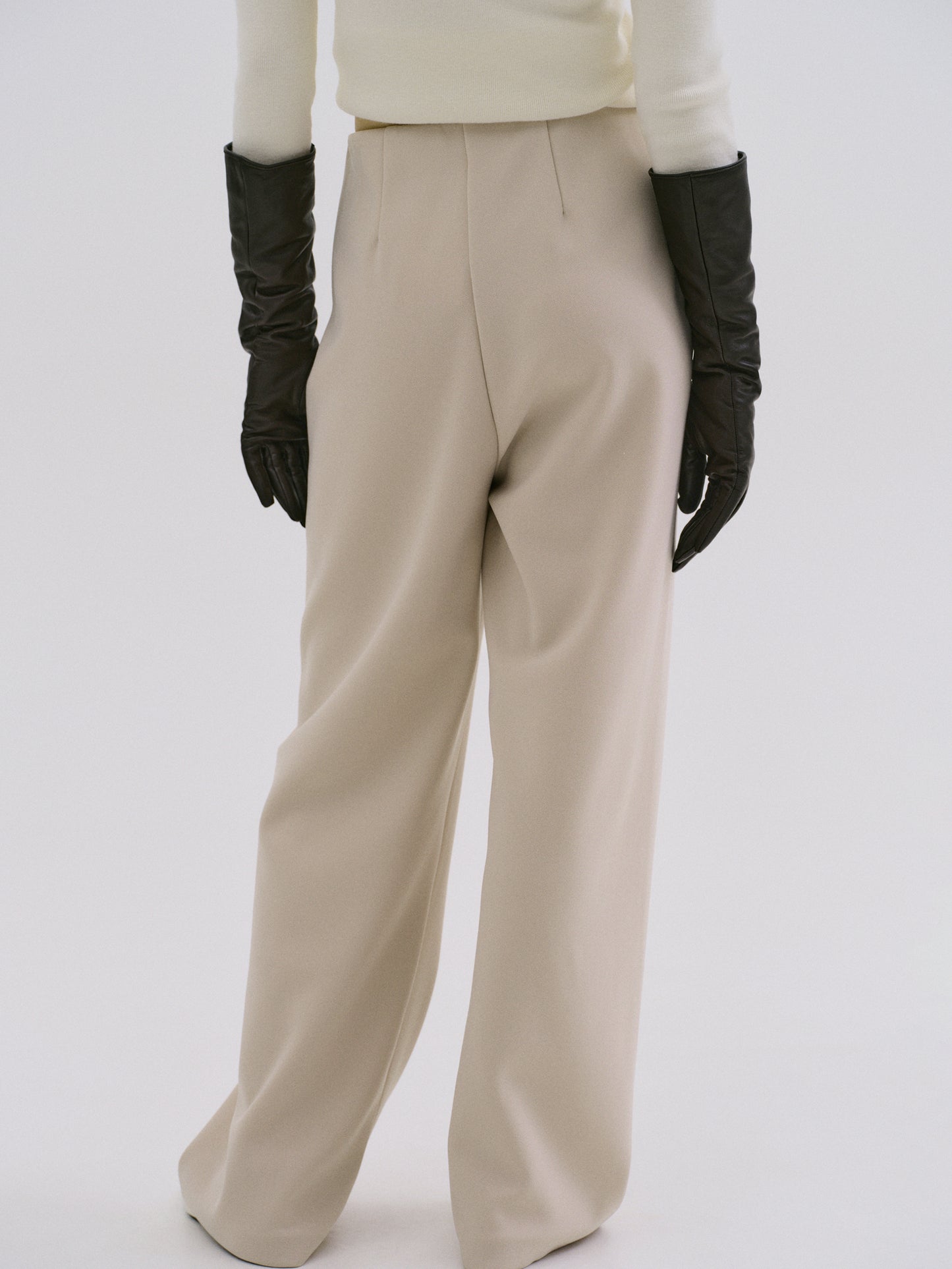 Elasticated Comfort Trousers, Dove