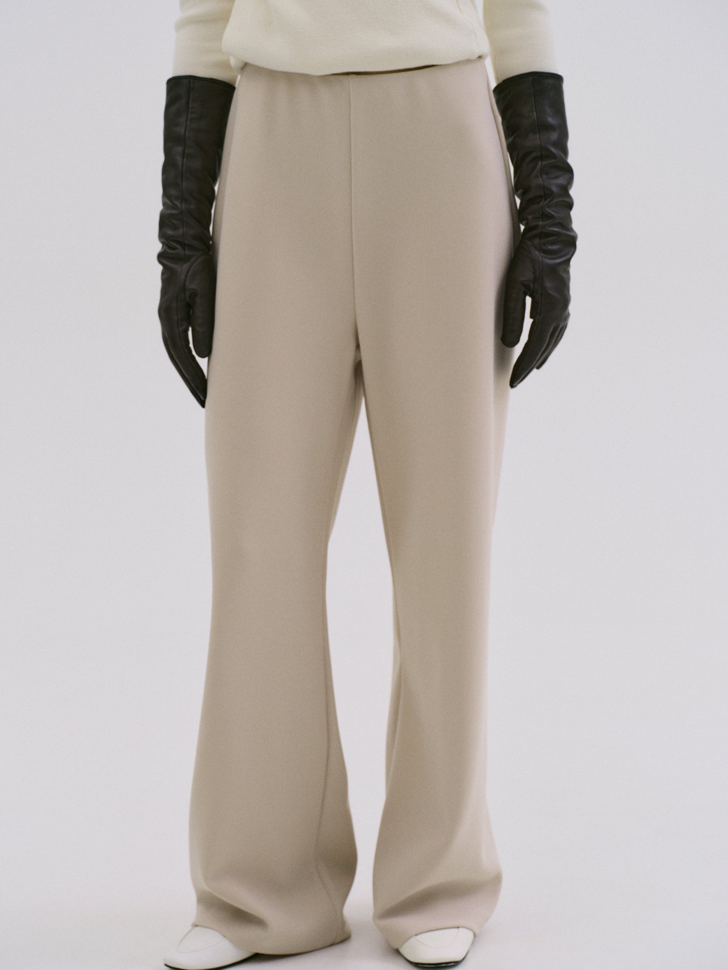 Elasticated Comfort Trousers, Dove