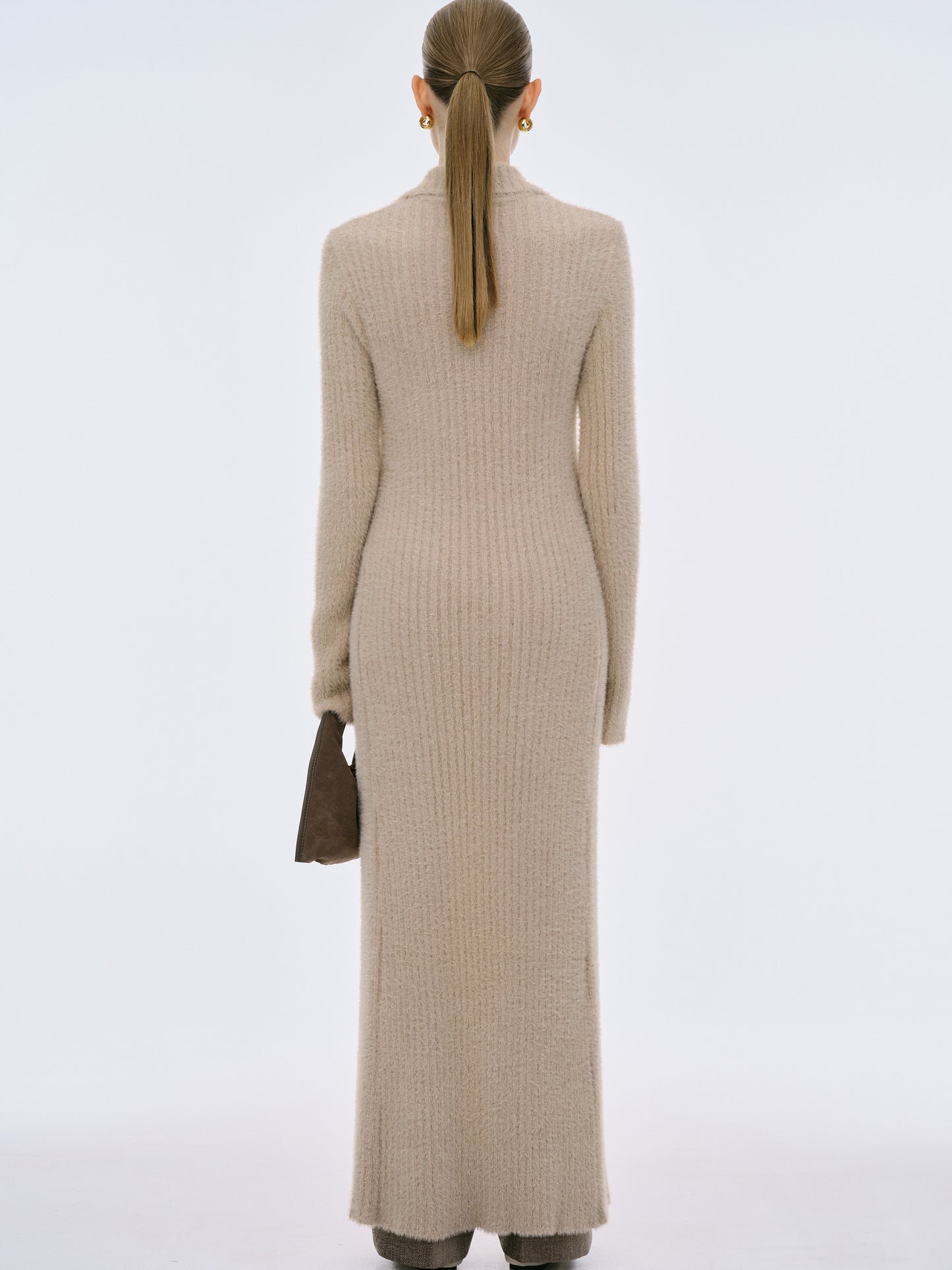 Erwin Longline Knit, Oat