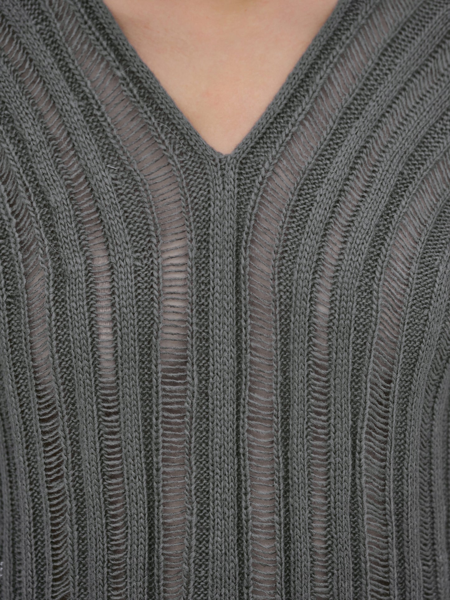 Rufos Ladder Knit, Cadet