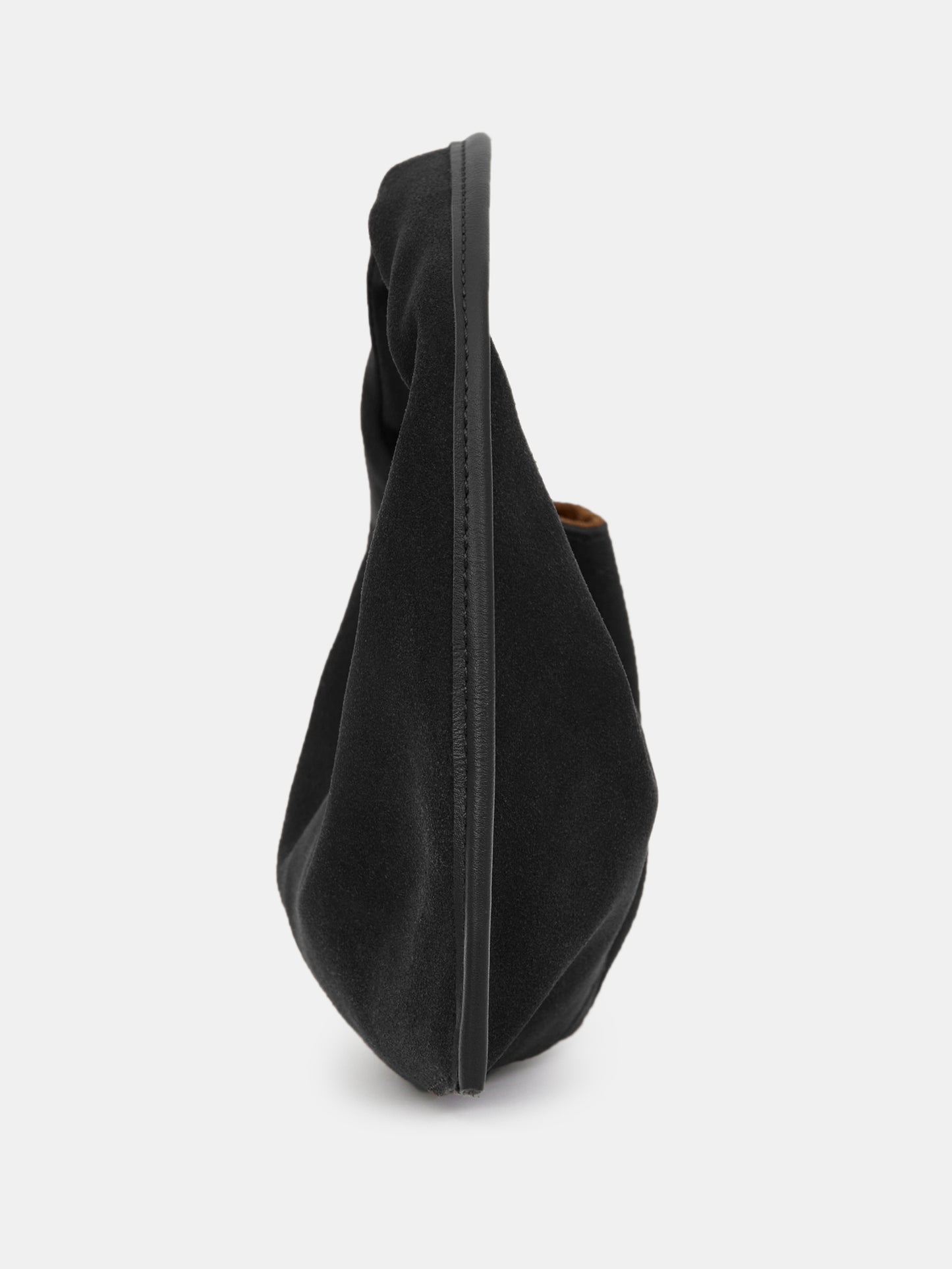 (Pre-order) Suede Mini Tote Bag, Black
