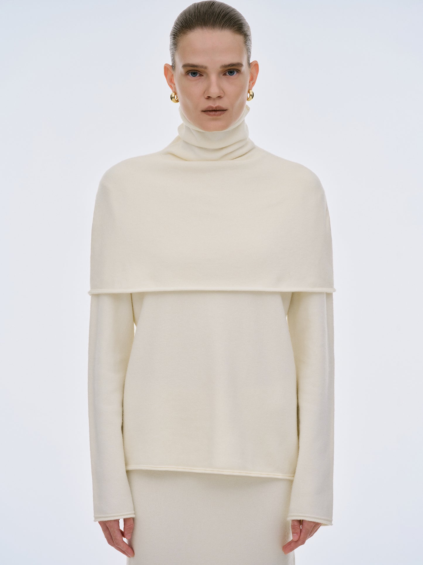 Atis Three-Piece Knit Set, Cream