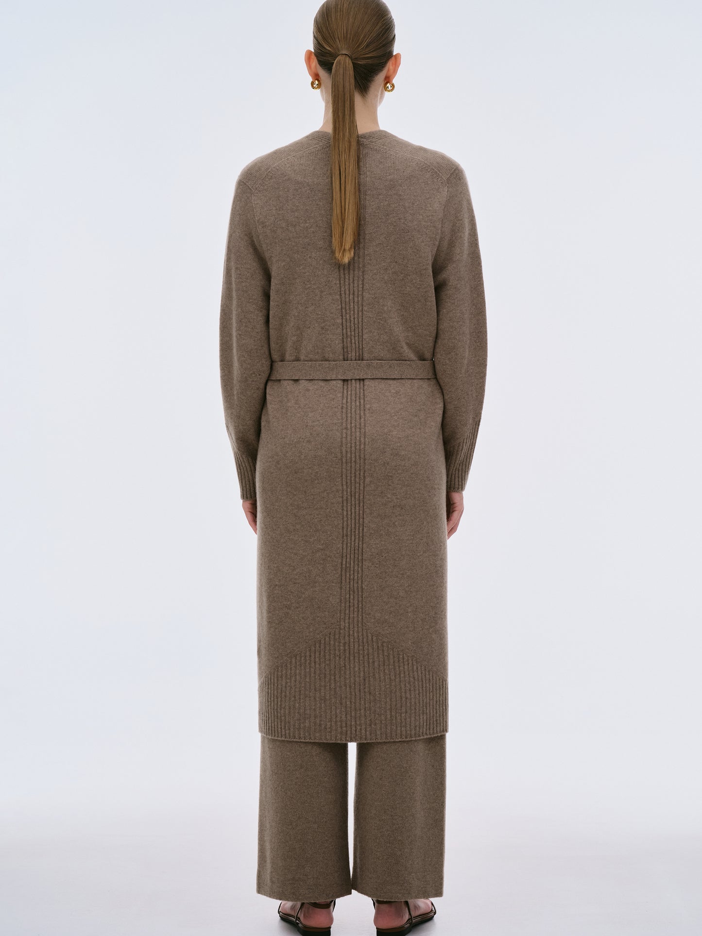 Fonteyn Cashmere Cardigan, Mud