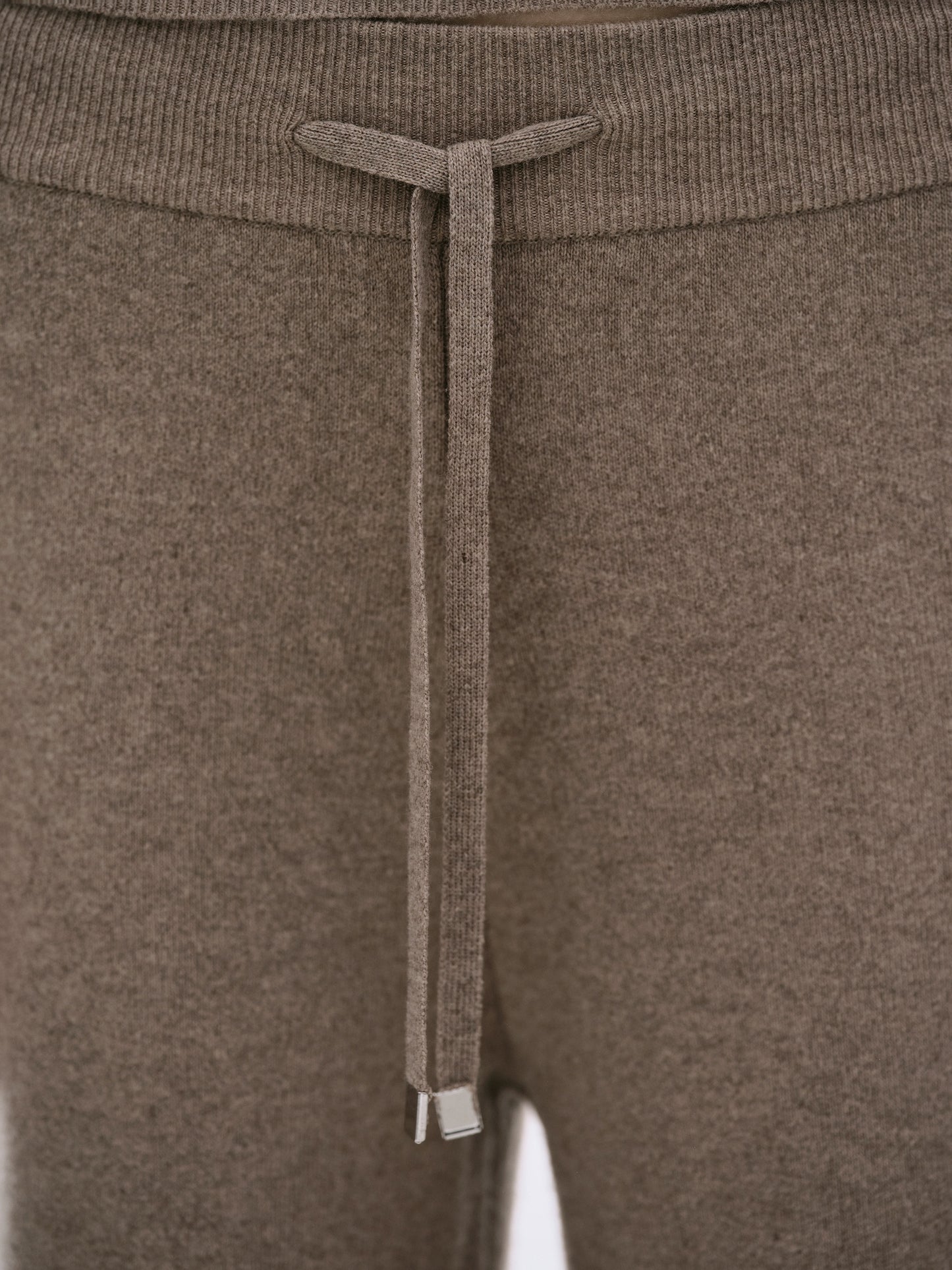 Fonteyn Cashmere Knit Pants, Mud