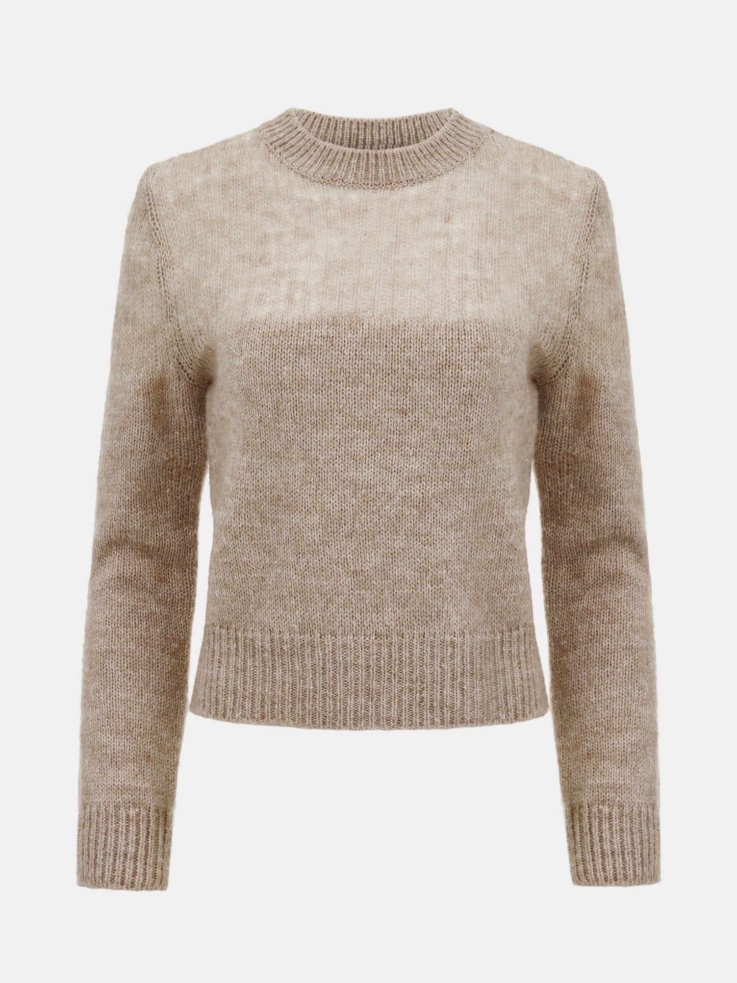 Irregular Open Knit, Sand Beige