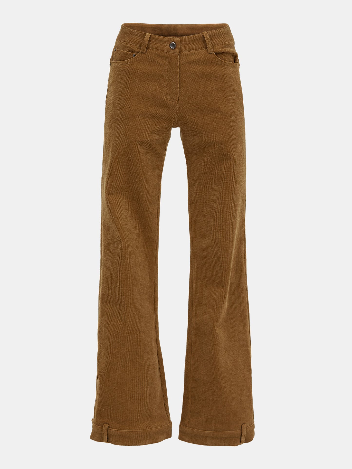 Joelle Upside Down Hem Pants, Sienna