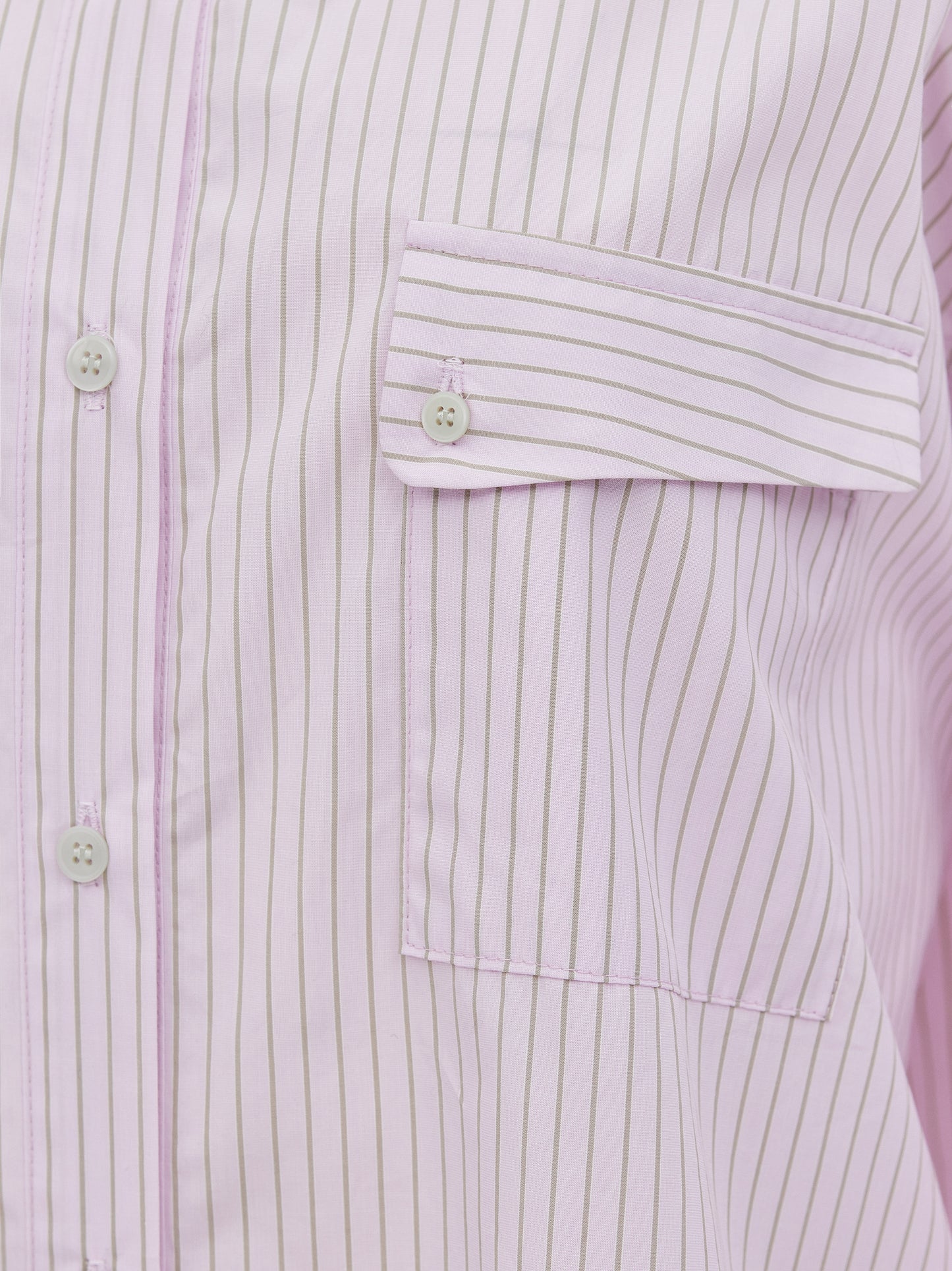 Striped Cuff Shirt, Phacelia
