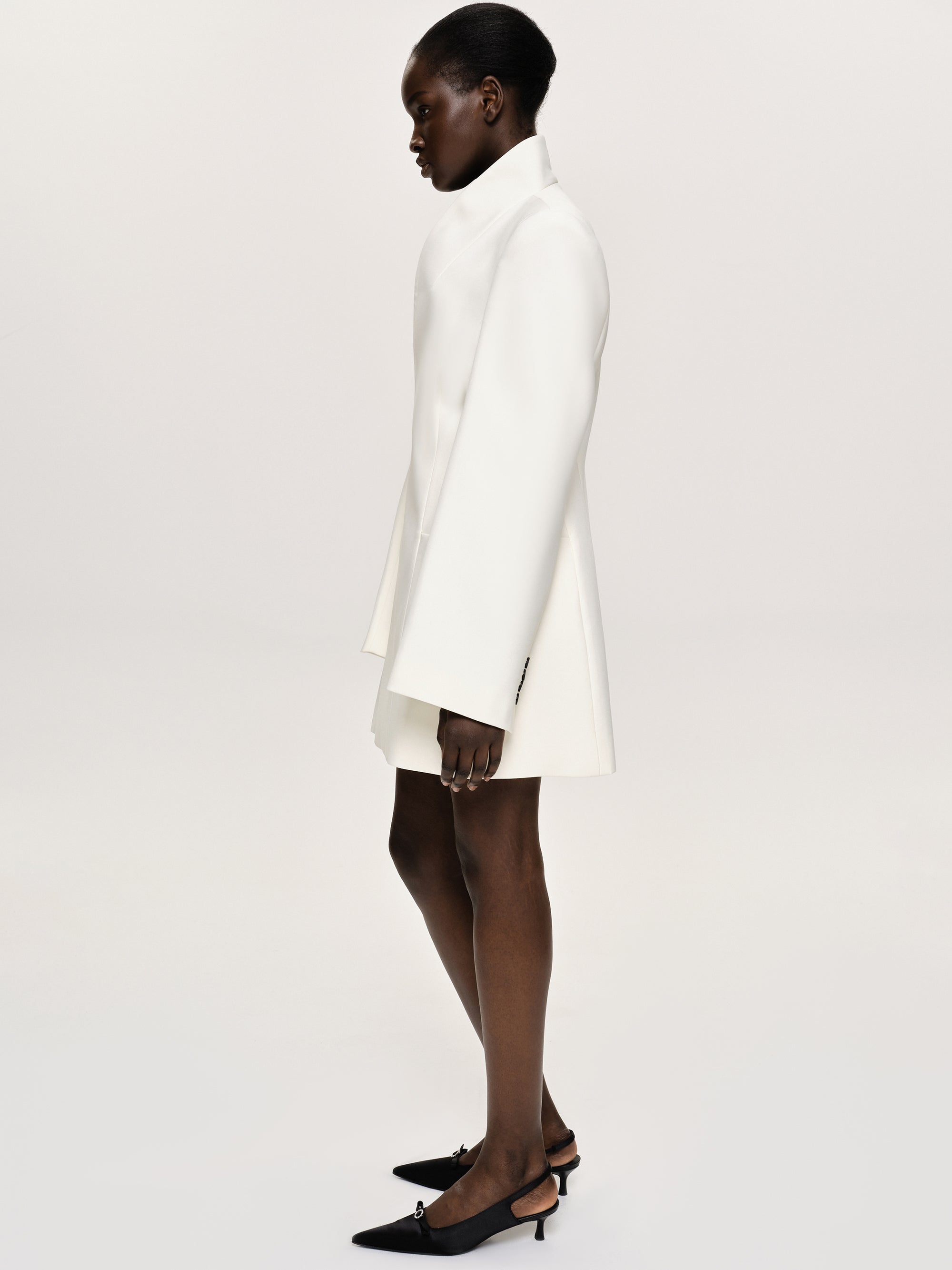 Corrin Wrap Blazer, Cream