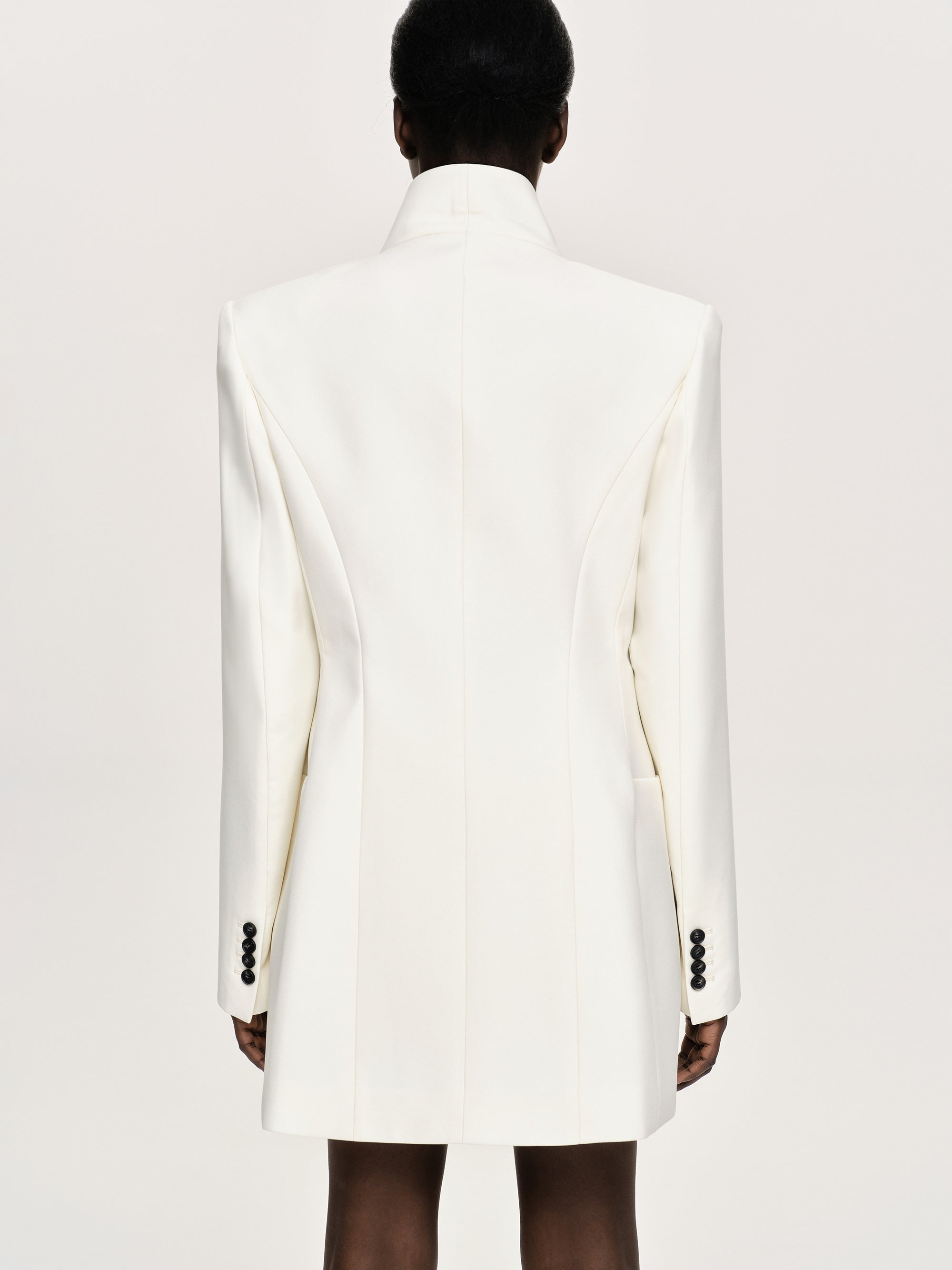 Corrin Wrap Blazer, Cream