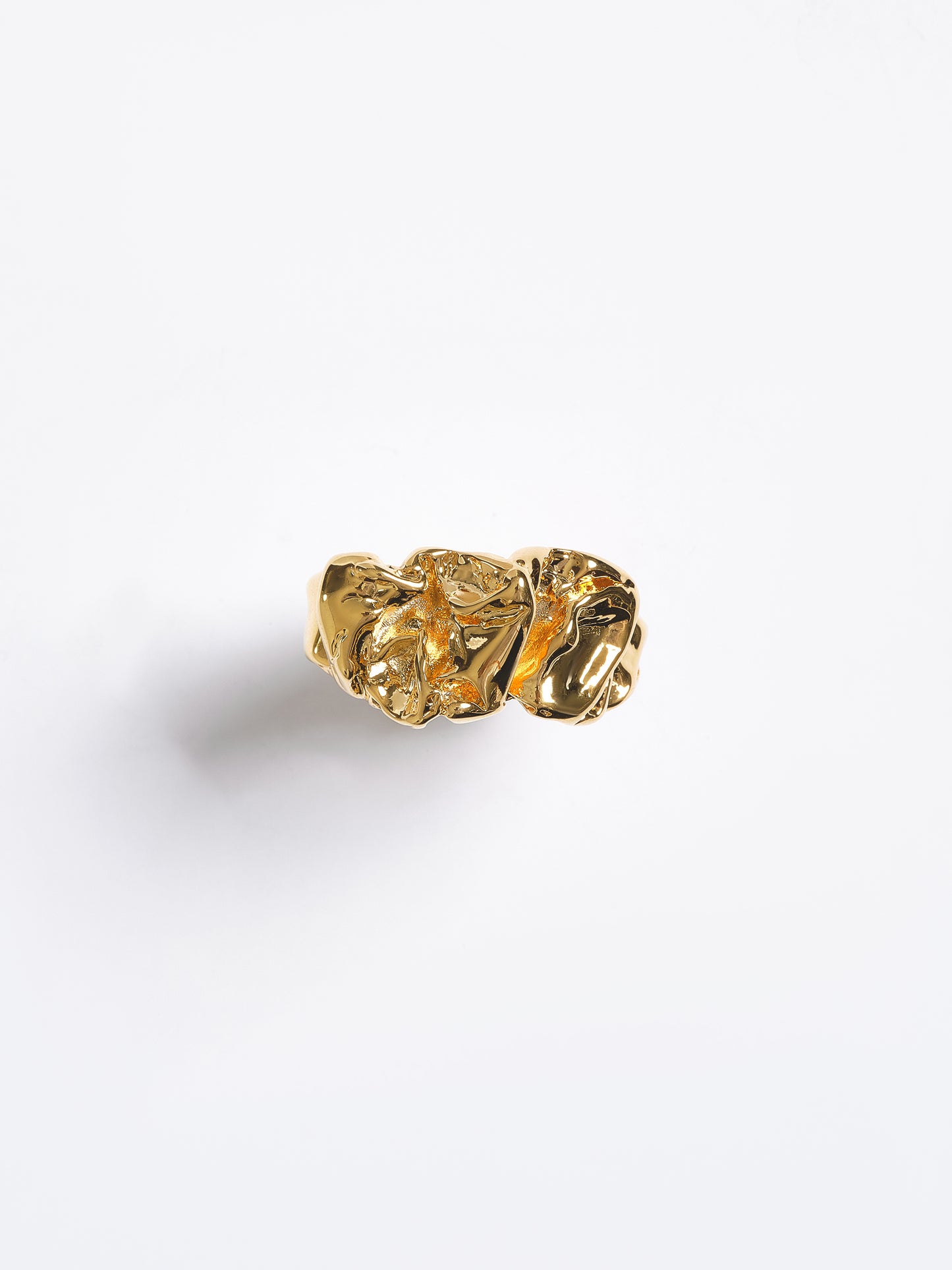Open Signet Ring, Gold