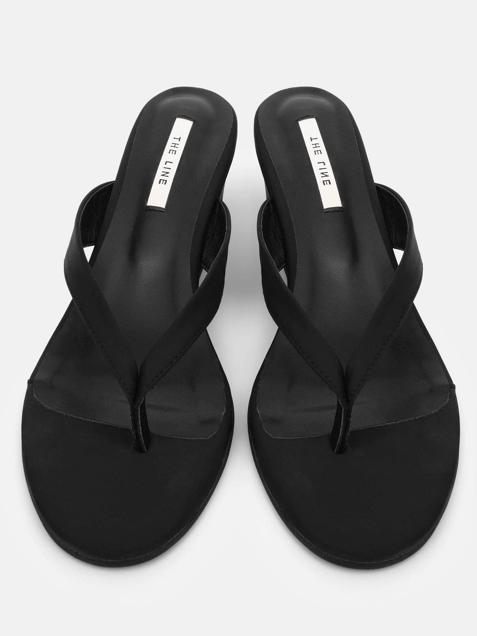 Arch Wedge Sandal, Black