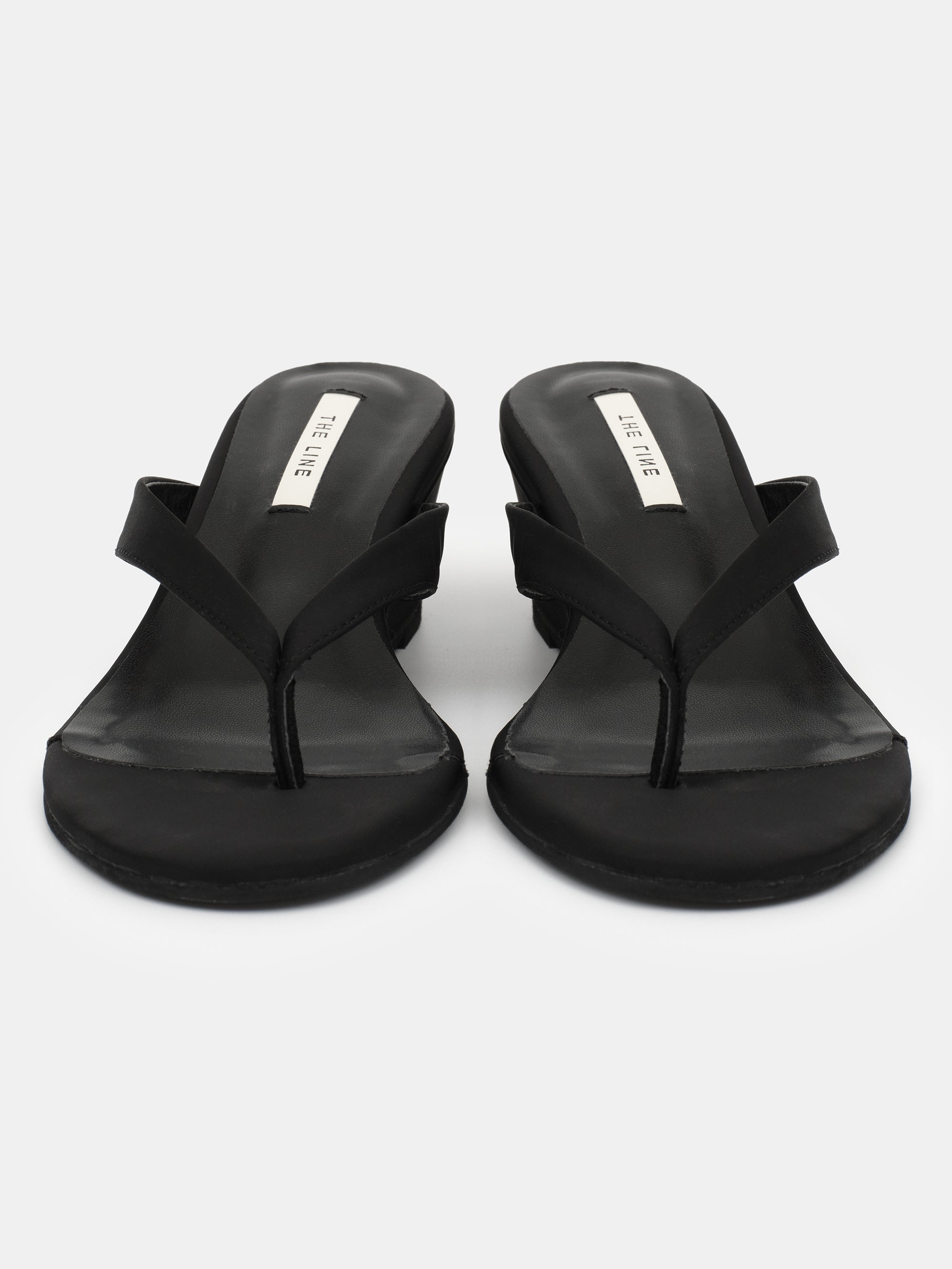 Arch Wedge Sandal, Black