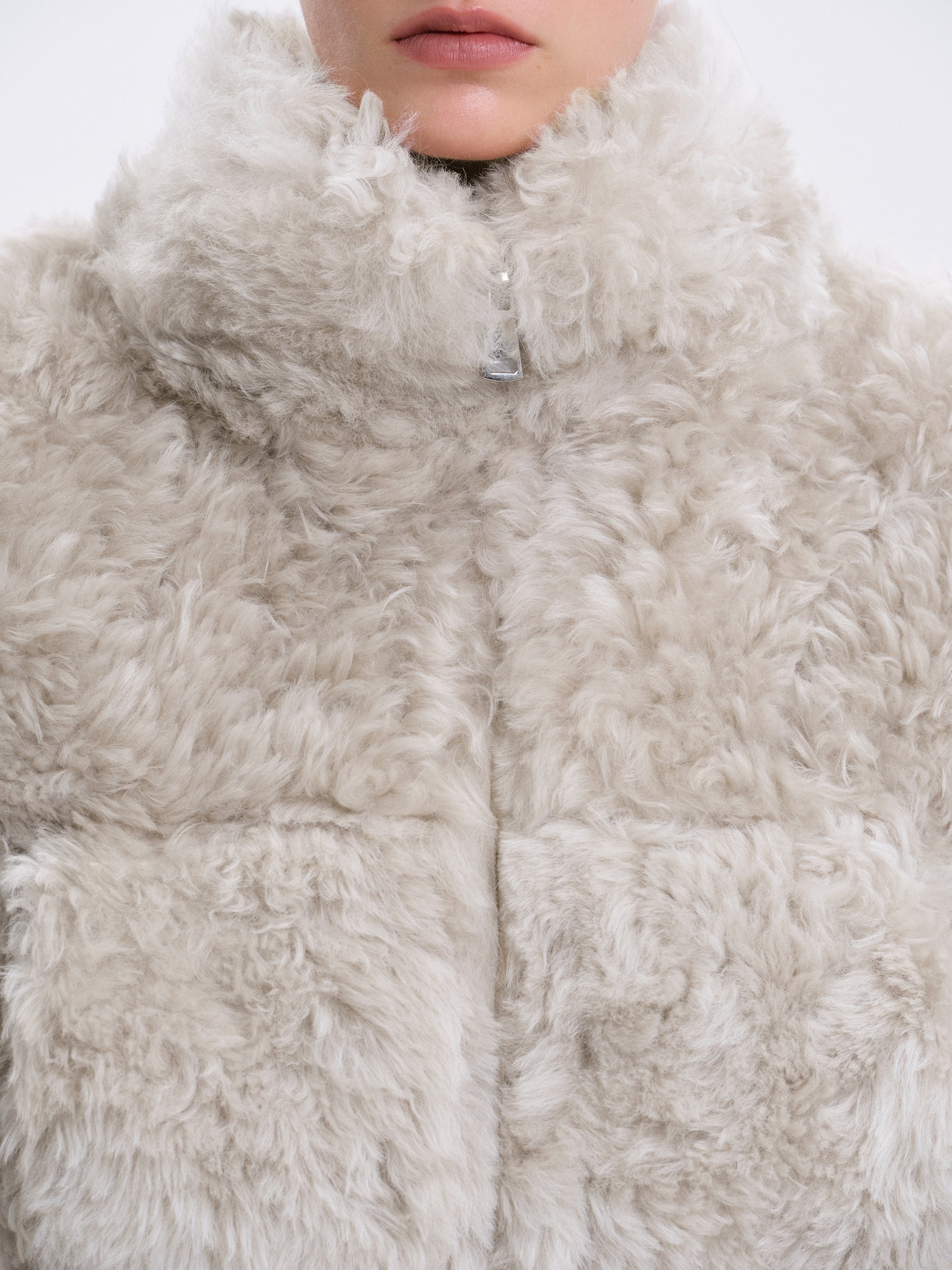 Toscana Fur Jacket, Champagne