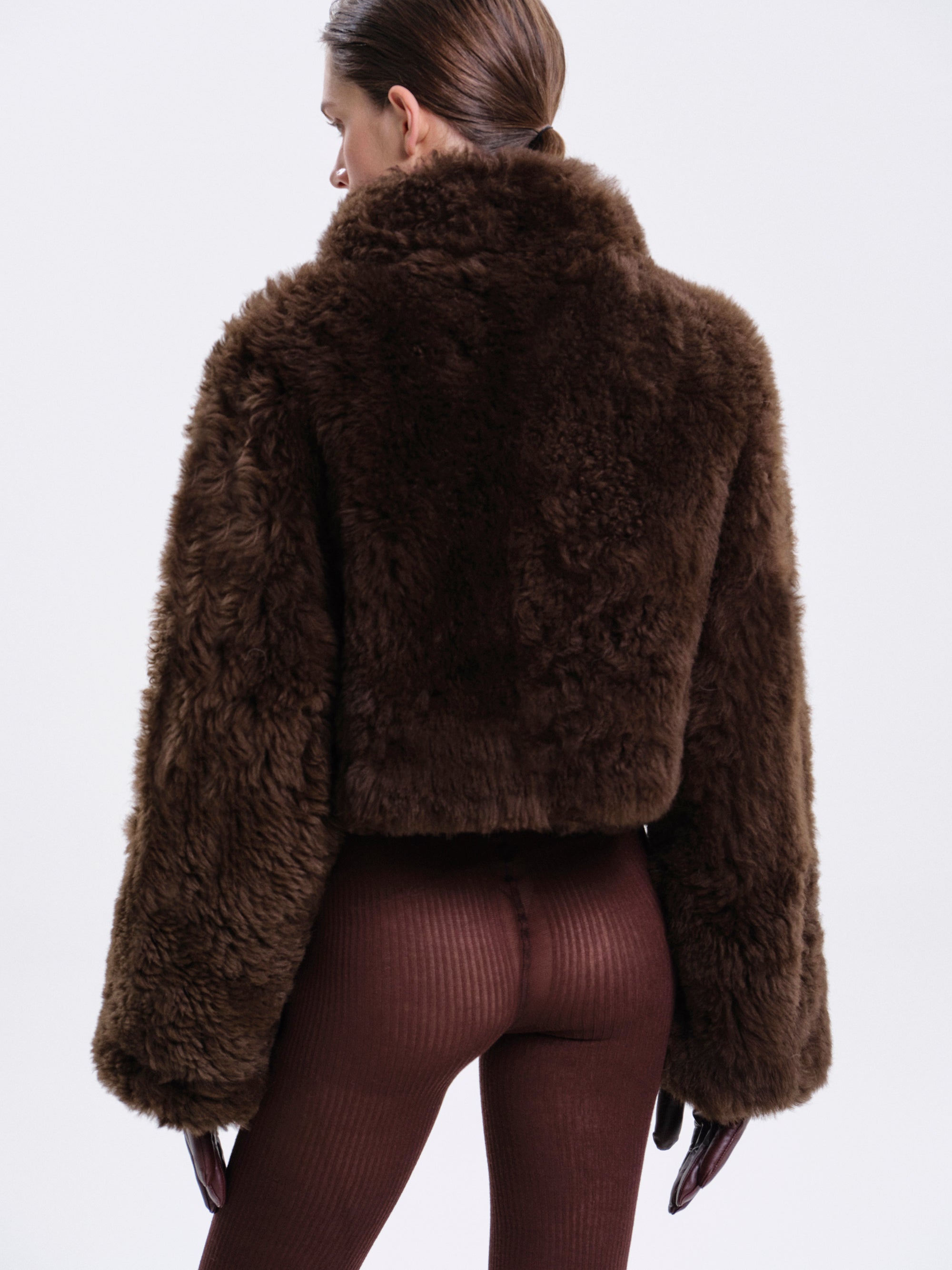 Toscana Fur Jacket, Chocolate