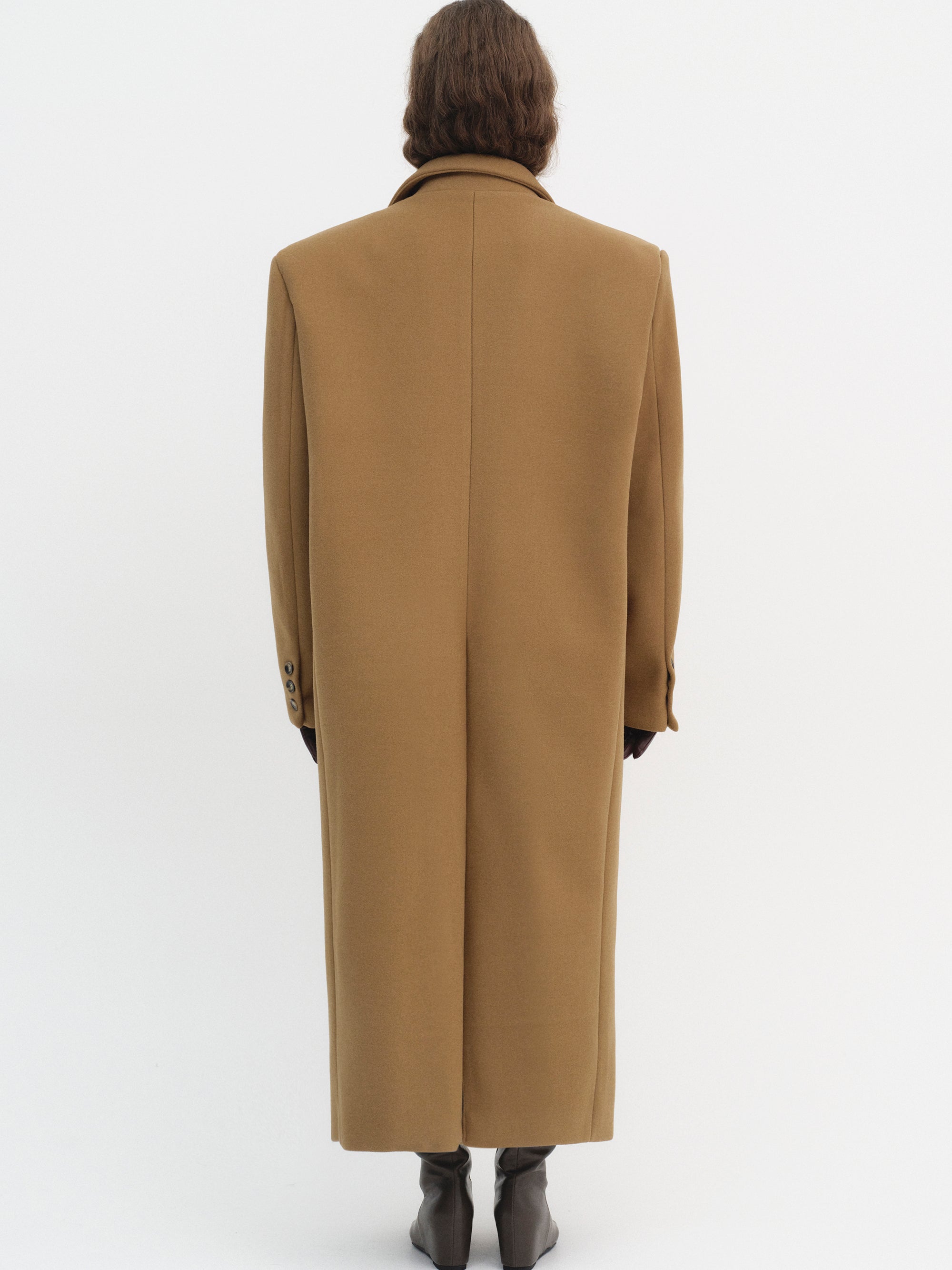 Single-breasted Maxi Coat, Nutshell