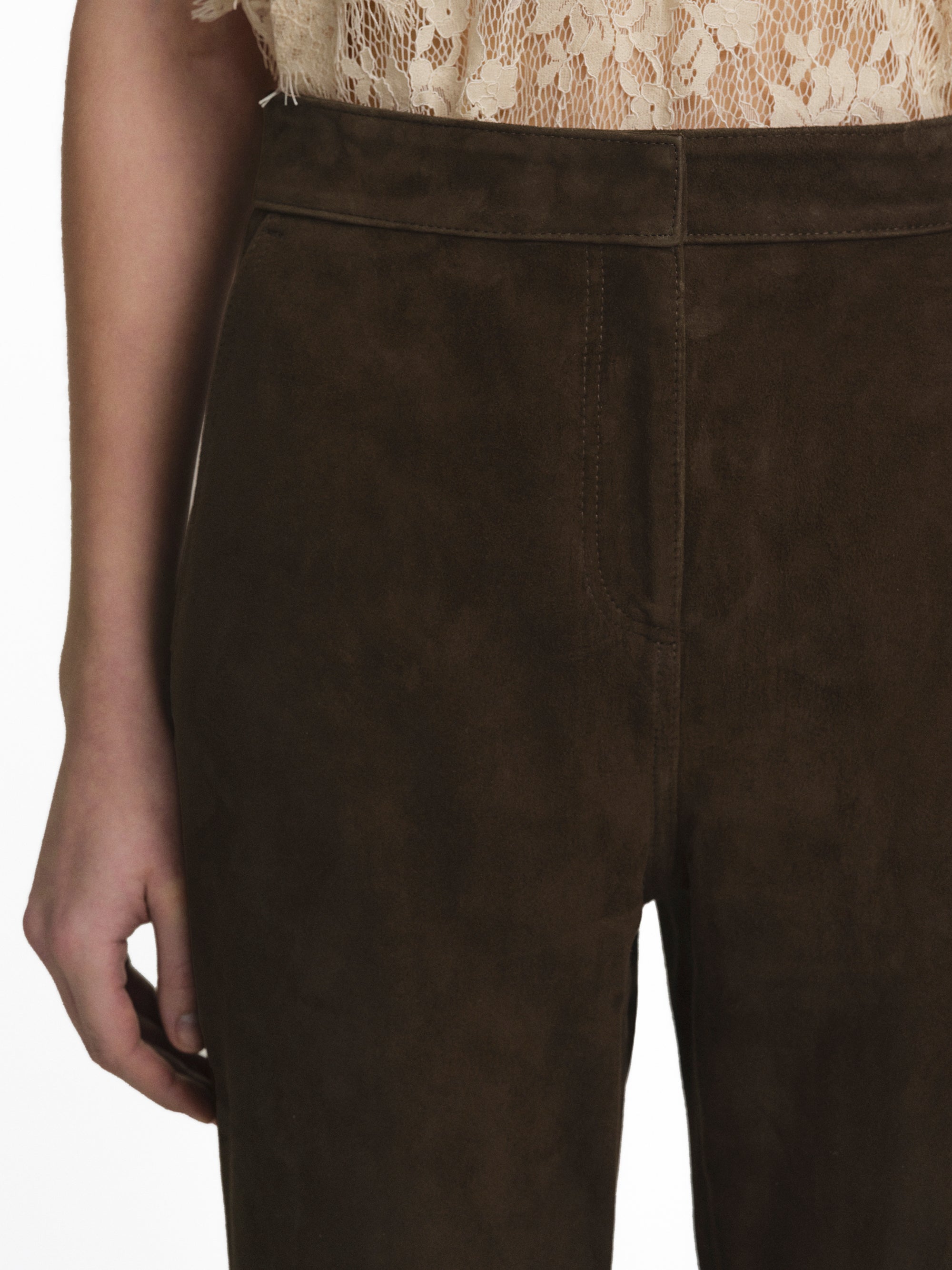 Hailey Trousers, Pecan