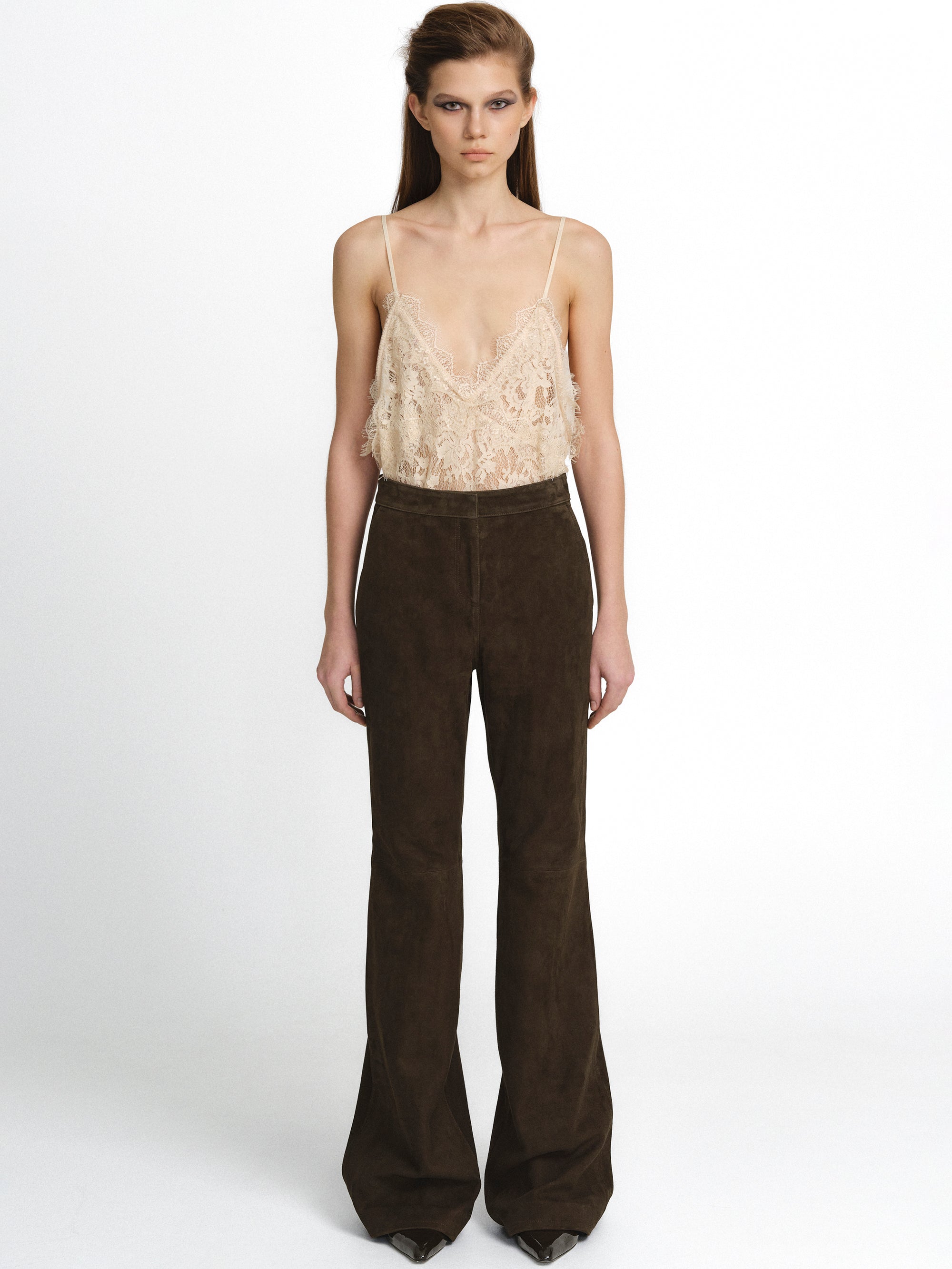 Hailey Trousers, Pecan