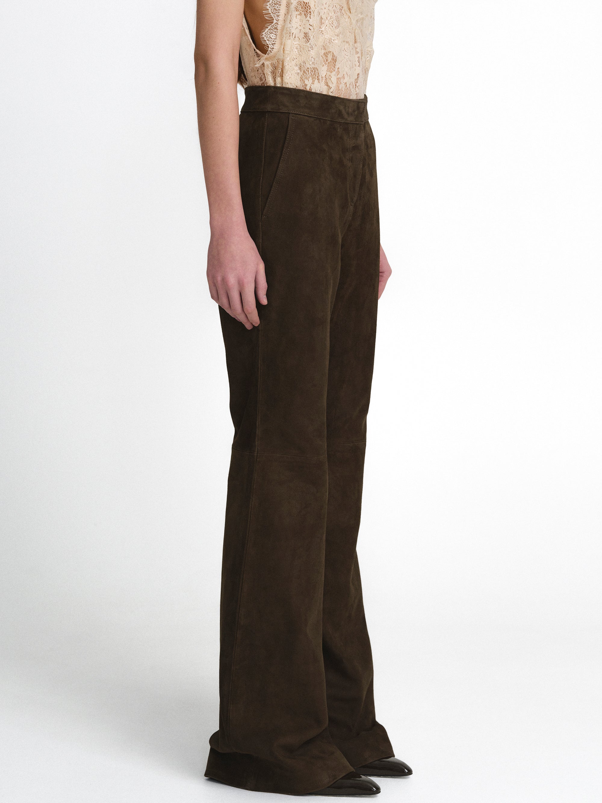 Hailey Trousers, Pecan