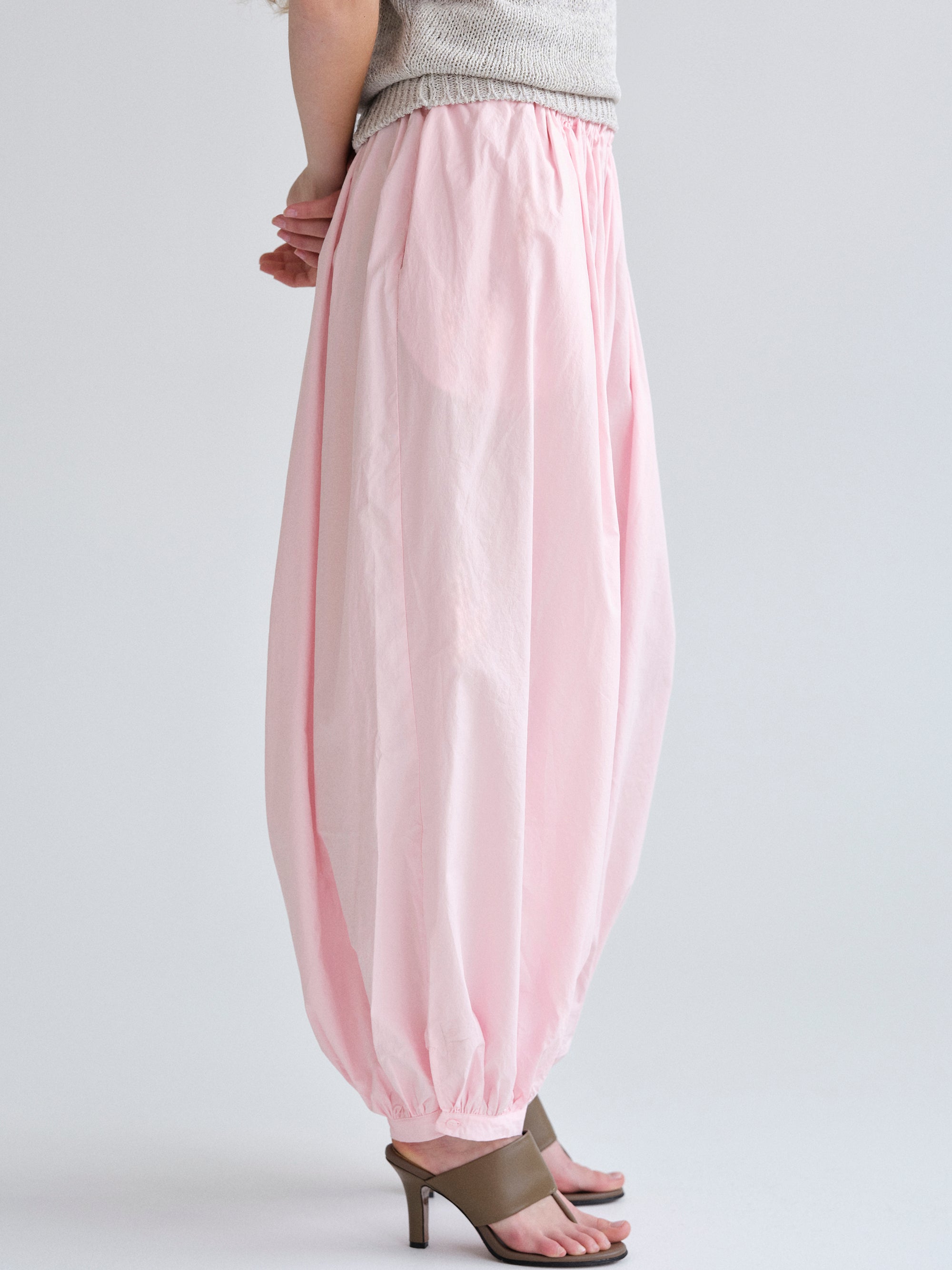 Balloon Parachute Pants, Pink