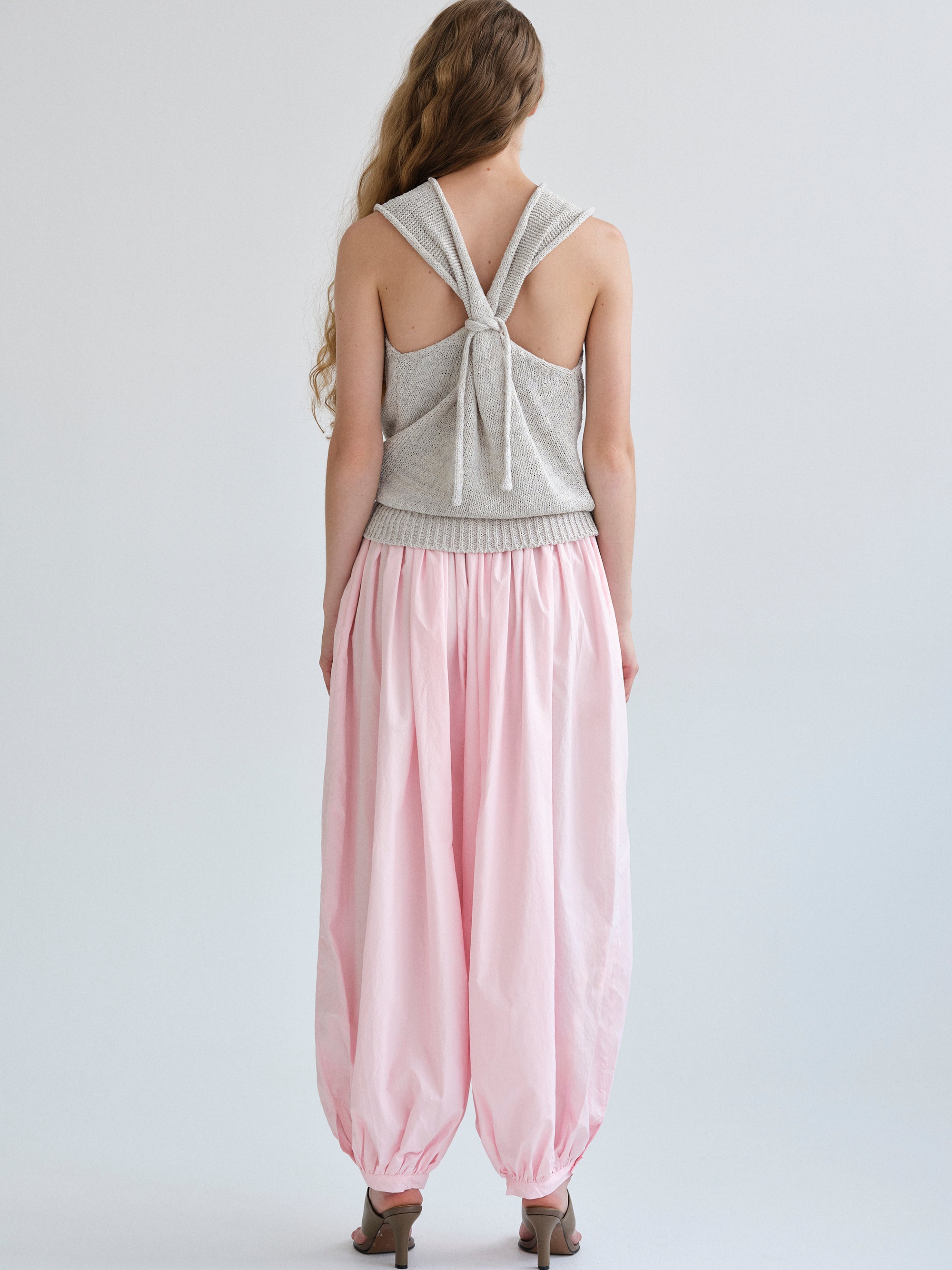 Balloon Parachute Pants, Pink