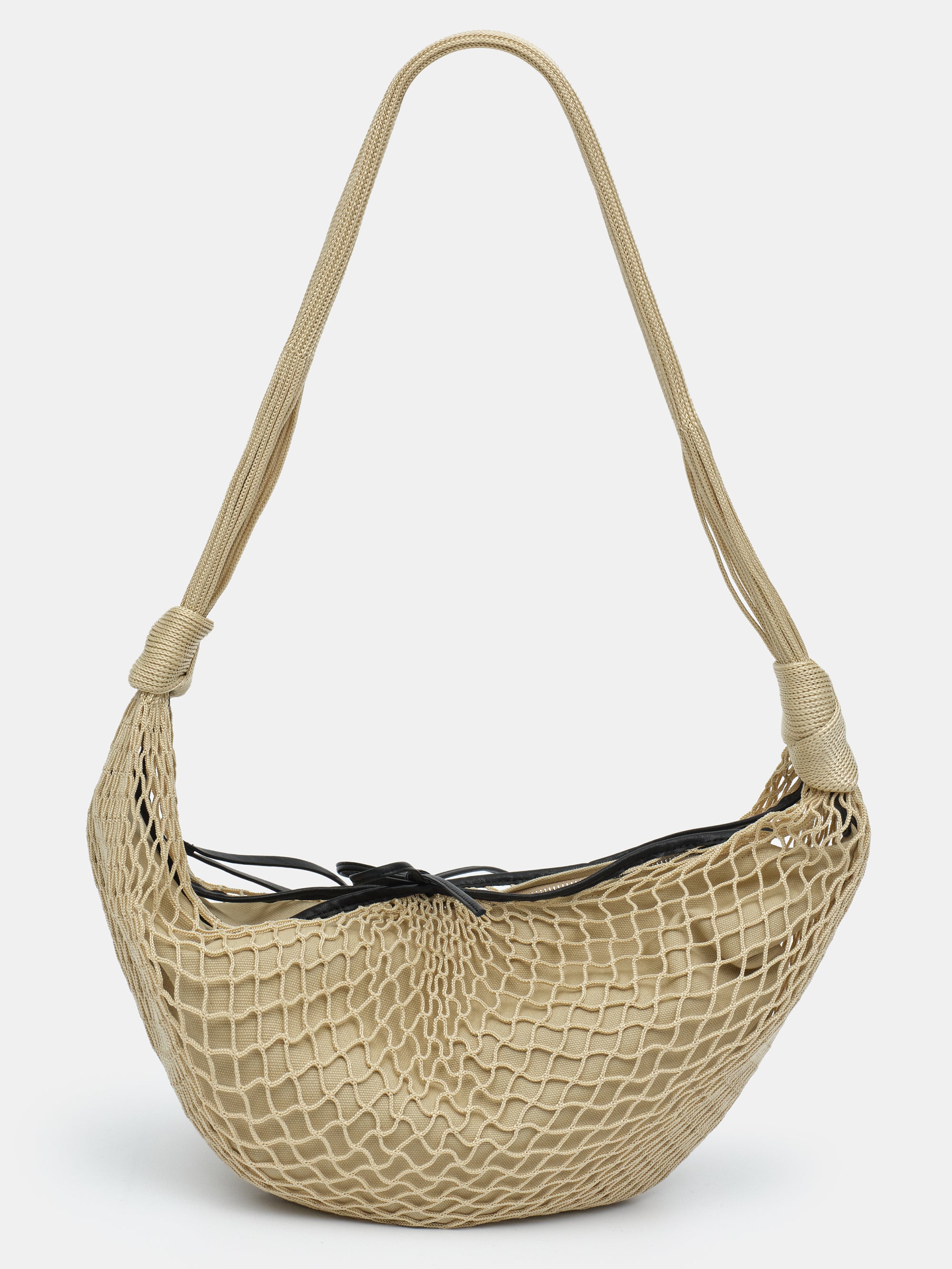 Macrame Hobo Bag, Natural