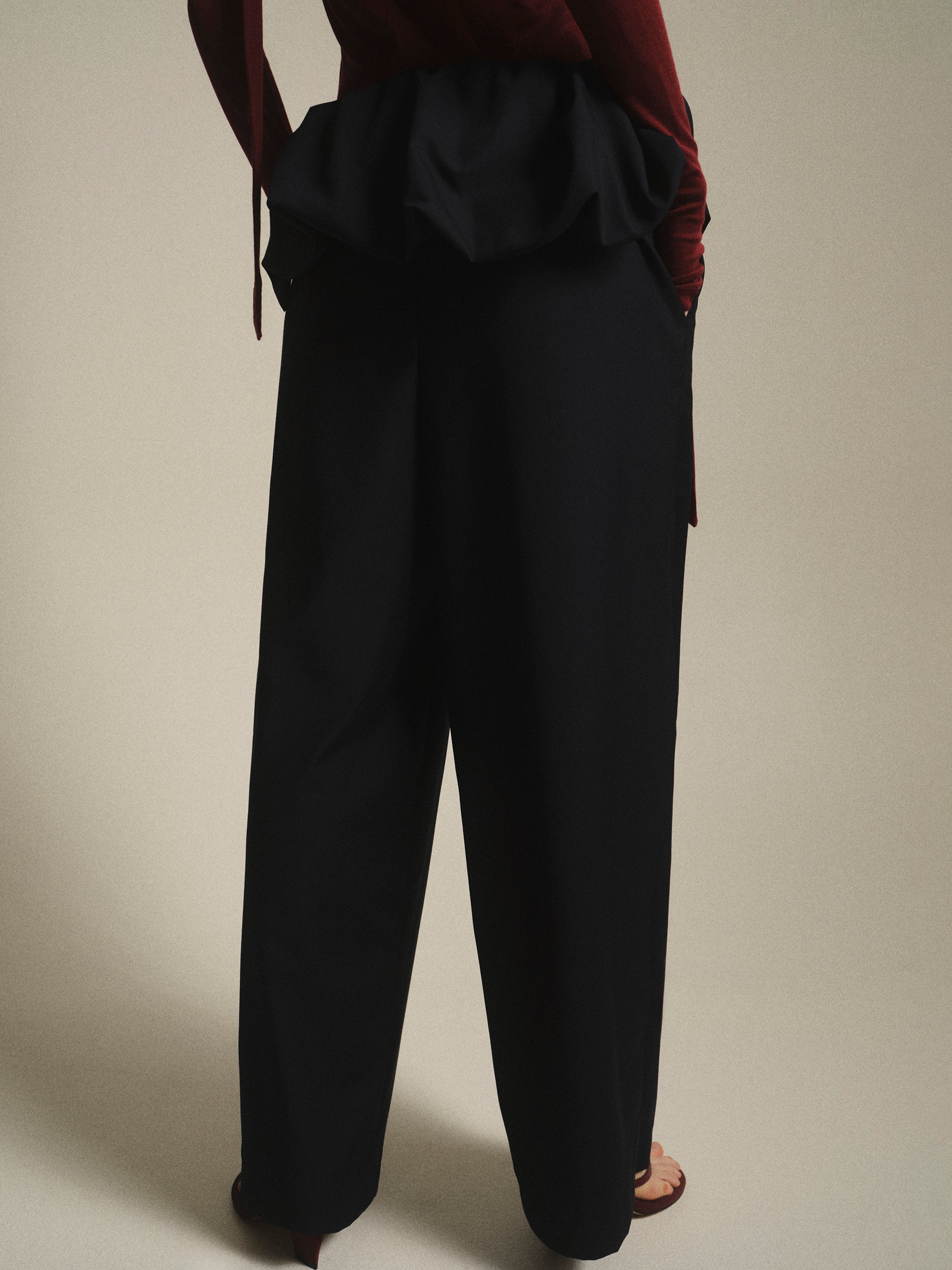 Bubble Suit Trousers, Navy