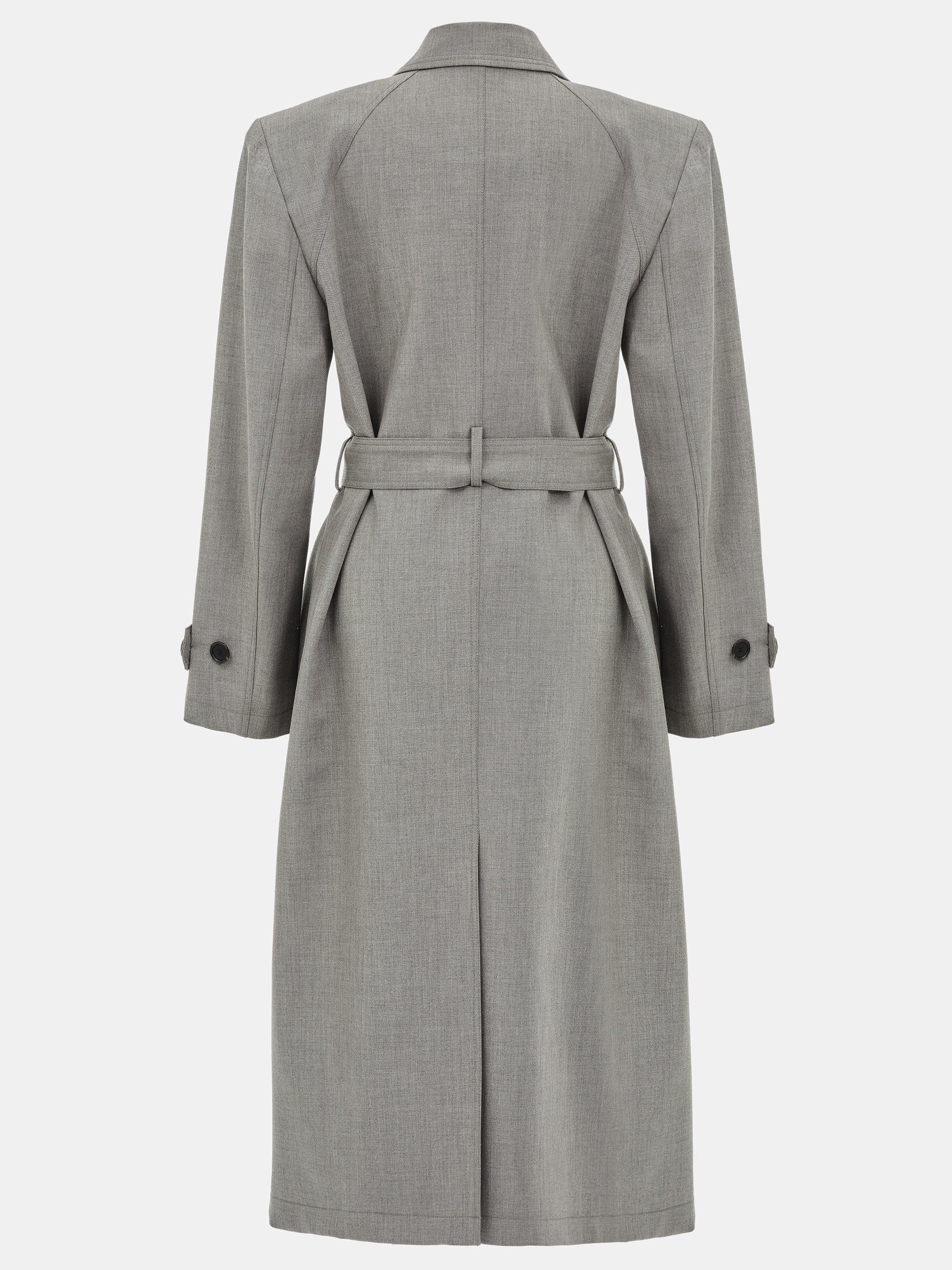 Belted Topcoat, Beige