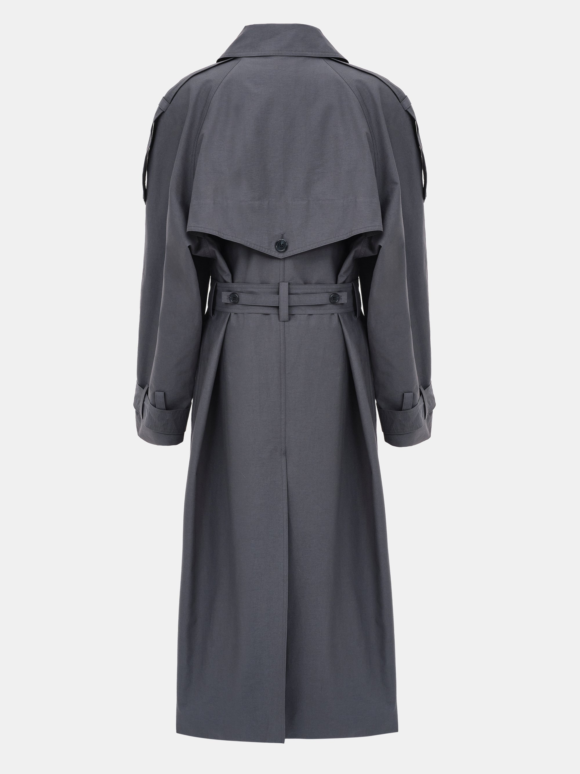 Cocoon Trench Coat, Graphite