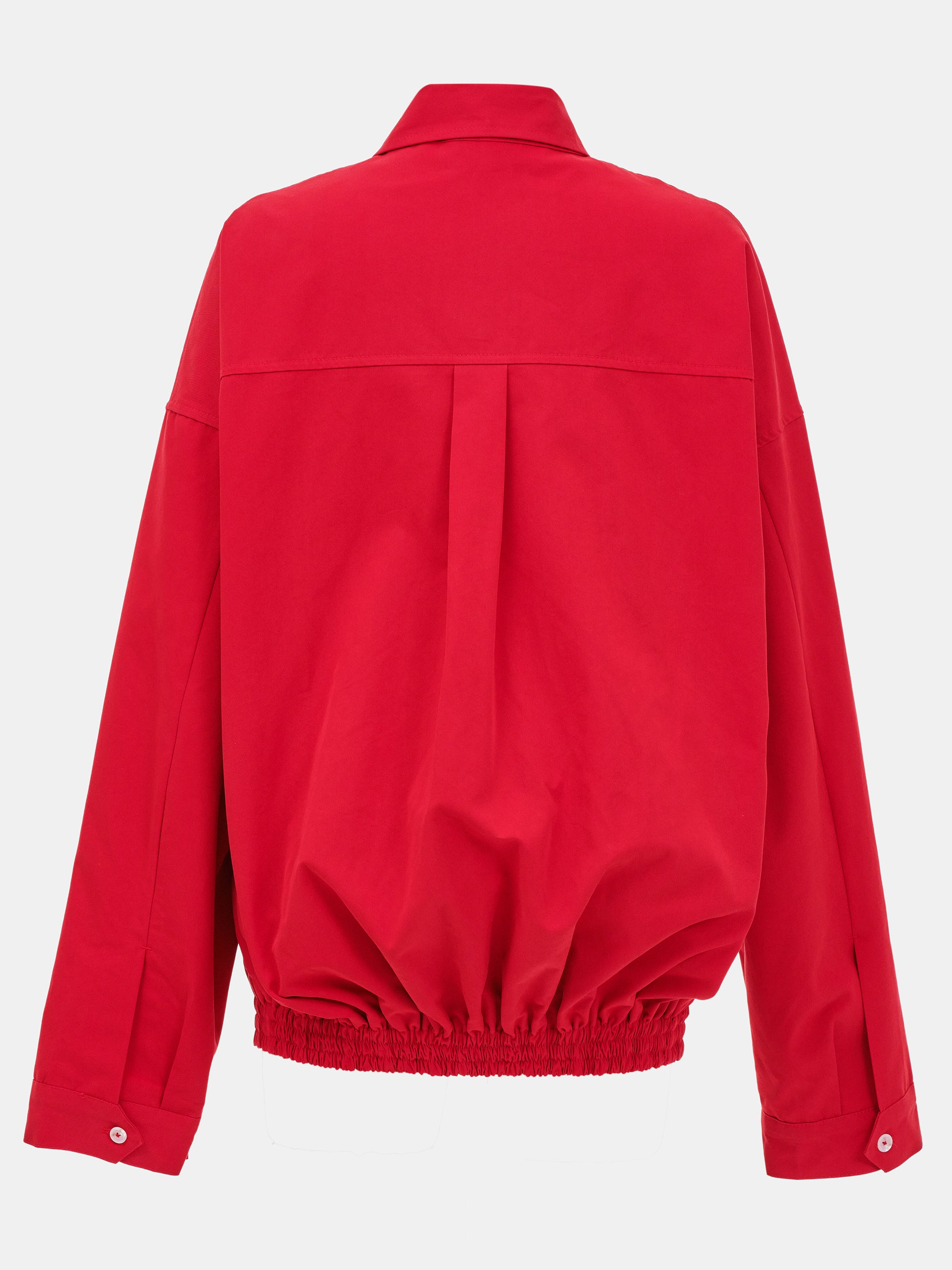 Shirt Blouson Jacket, Red