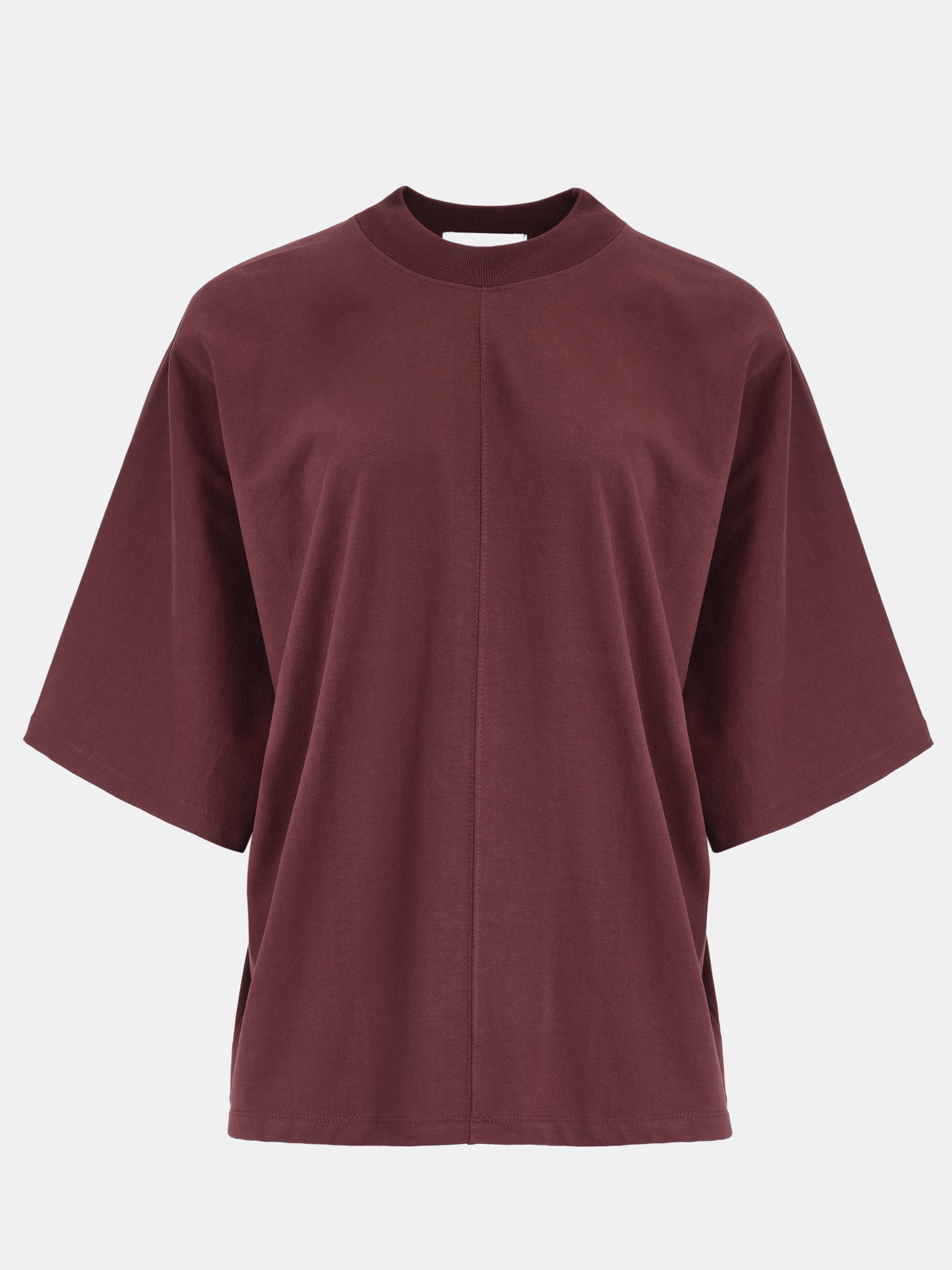 Boxy T-Shirt, Wine