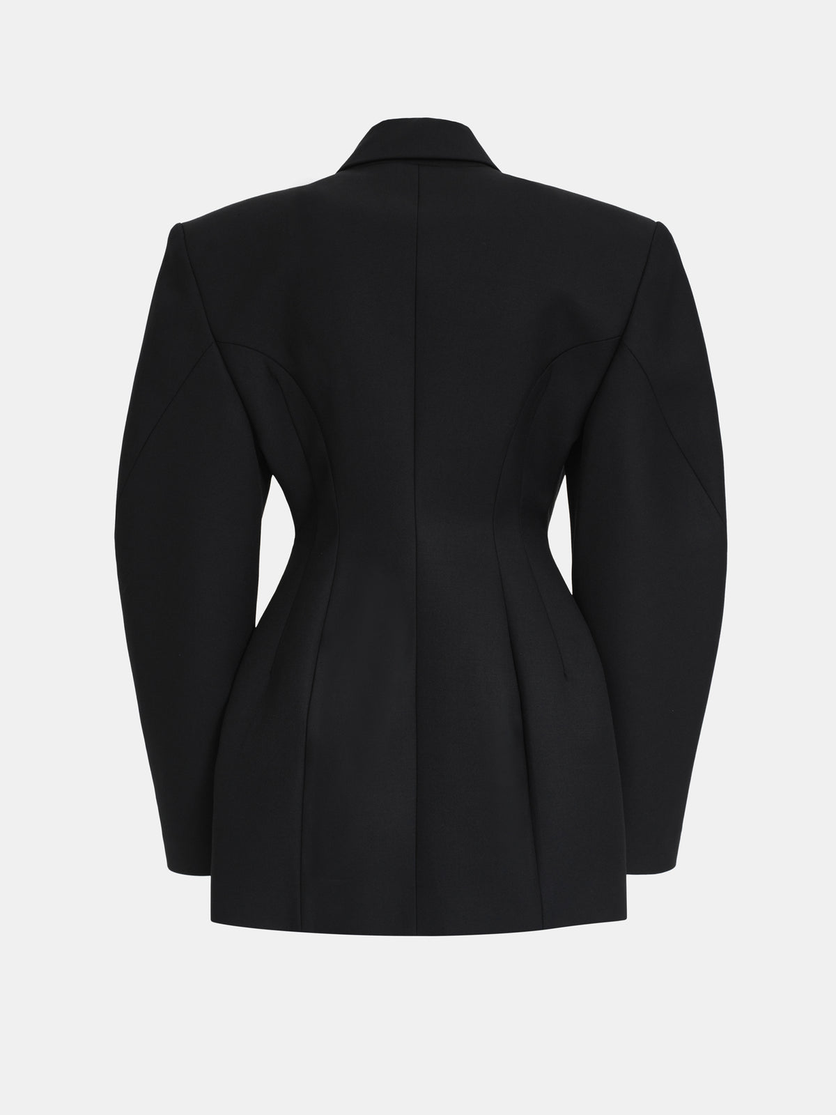 Martha Hourglass Blazer, Black