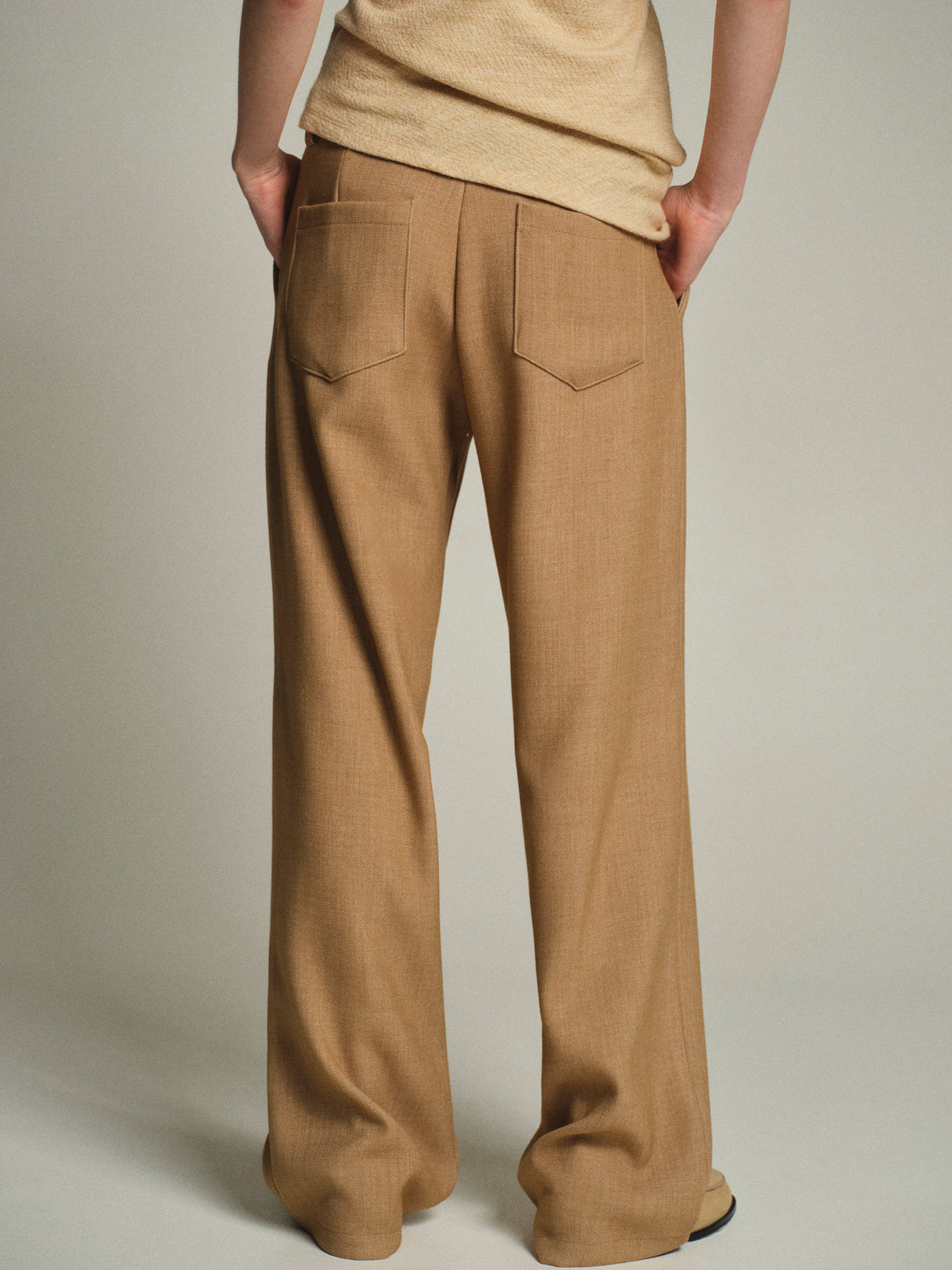 Nangy Tailored Trousers, Tan